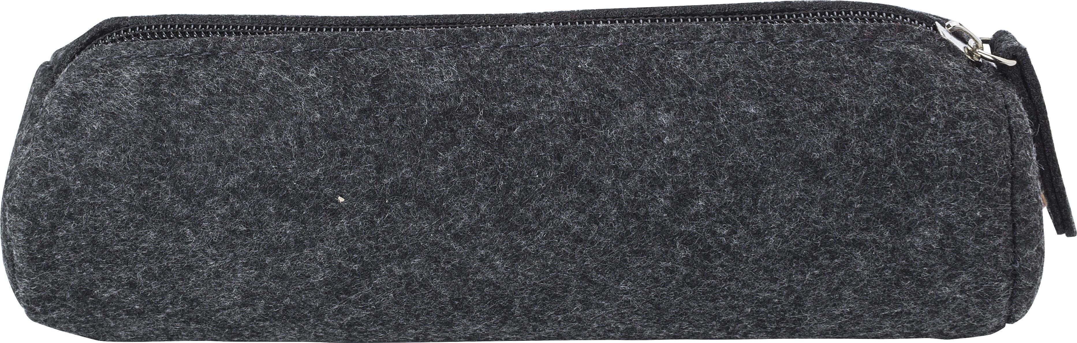 Trousse Samantha | Feutre recyclé | Fermeture éclair