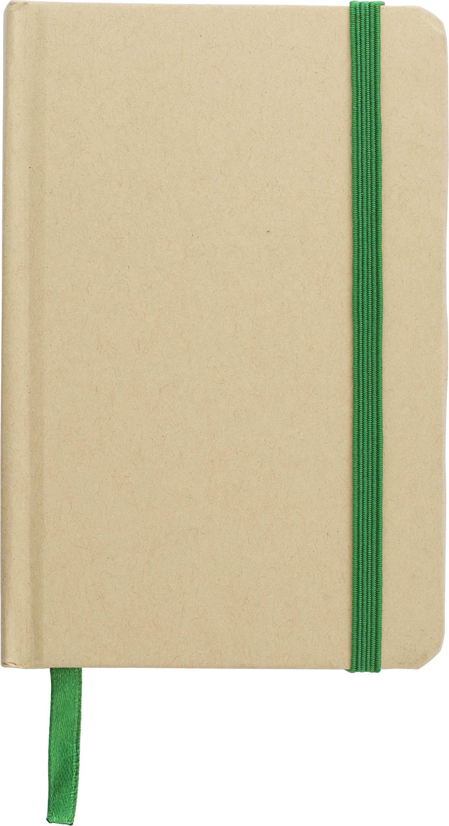 Vue 4 de Carnet de notes John | Recyclé | A6 | Ligné