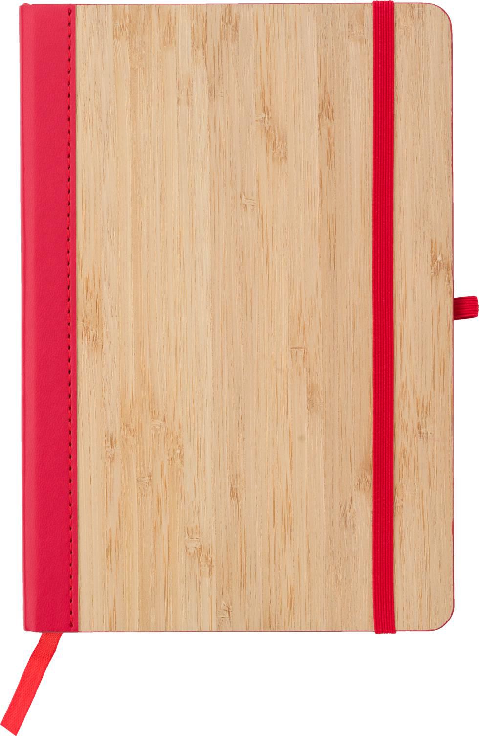 Vue 5 de Carnet de notes Dorita | Couverture bambou | A5 | Ligné