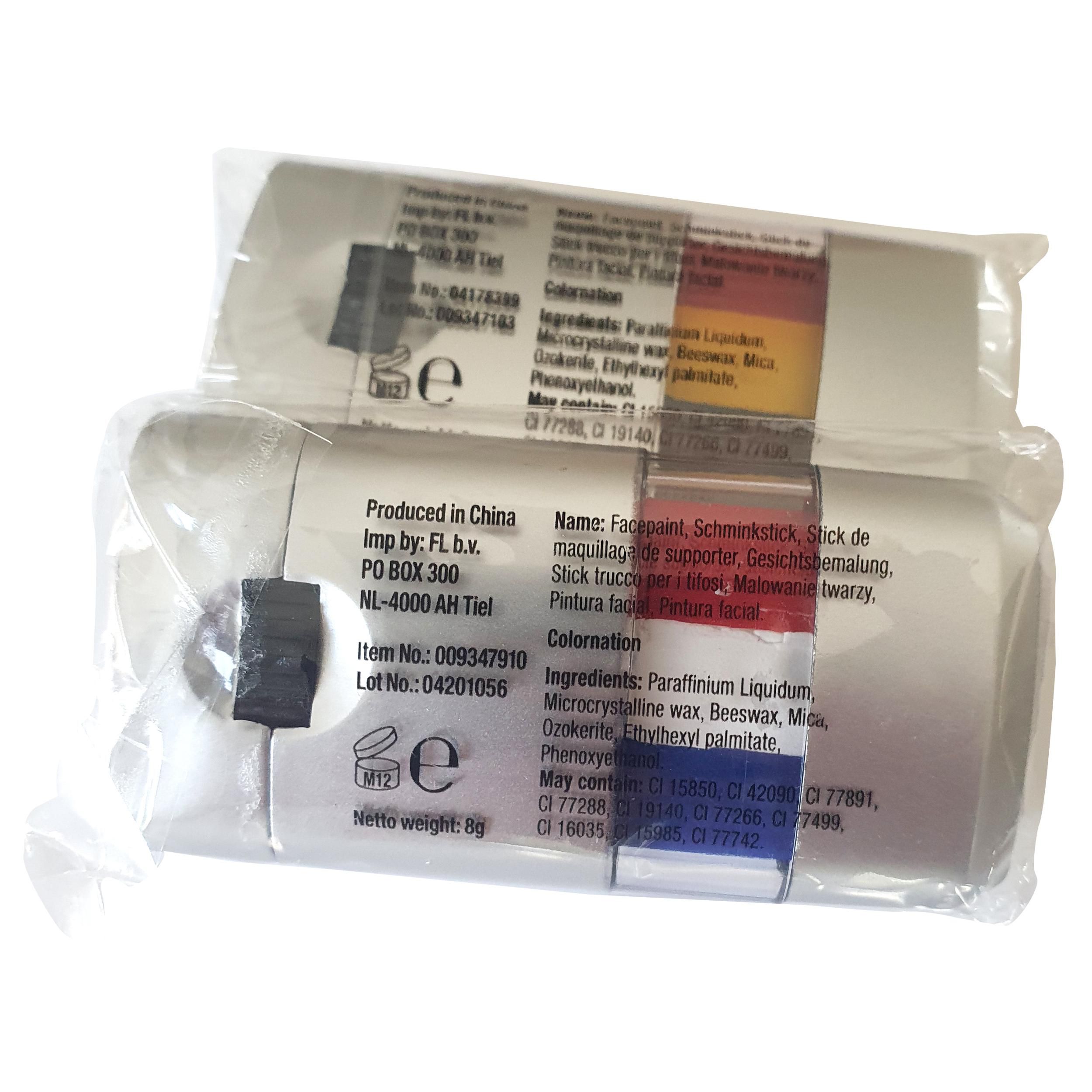 Vue 7 de Kit de maquillage Colornation | Drapeaux de pays