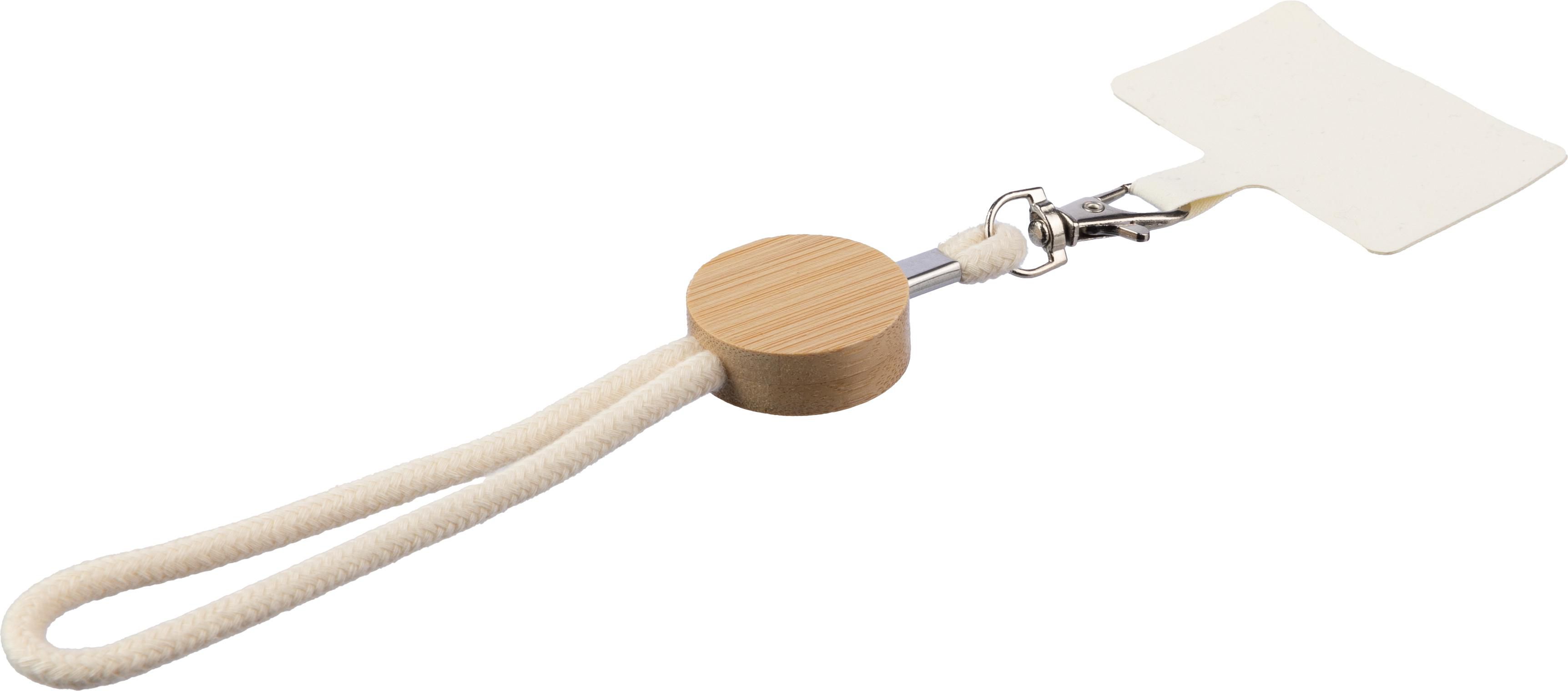 Vue 7 de Bracelet téléphone Maxim | Coton