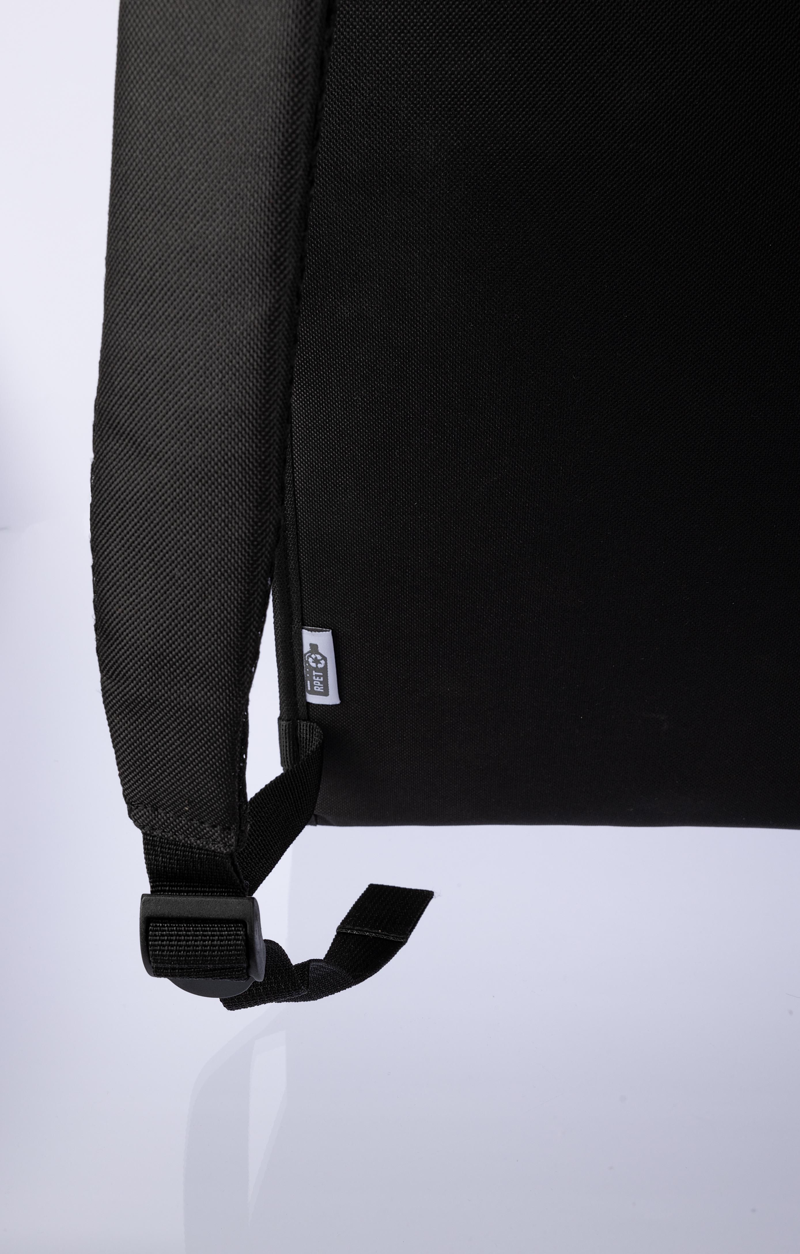 Vue 10 de Sac à dos Ralf | Recyclé | Ordinateur portable 15" | 6 l