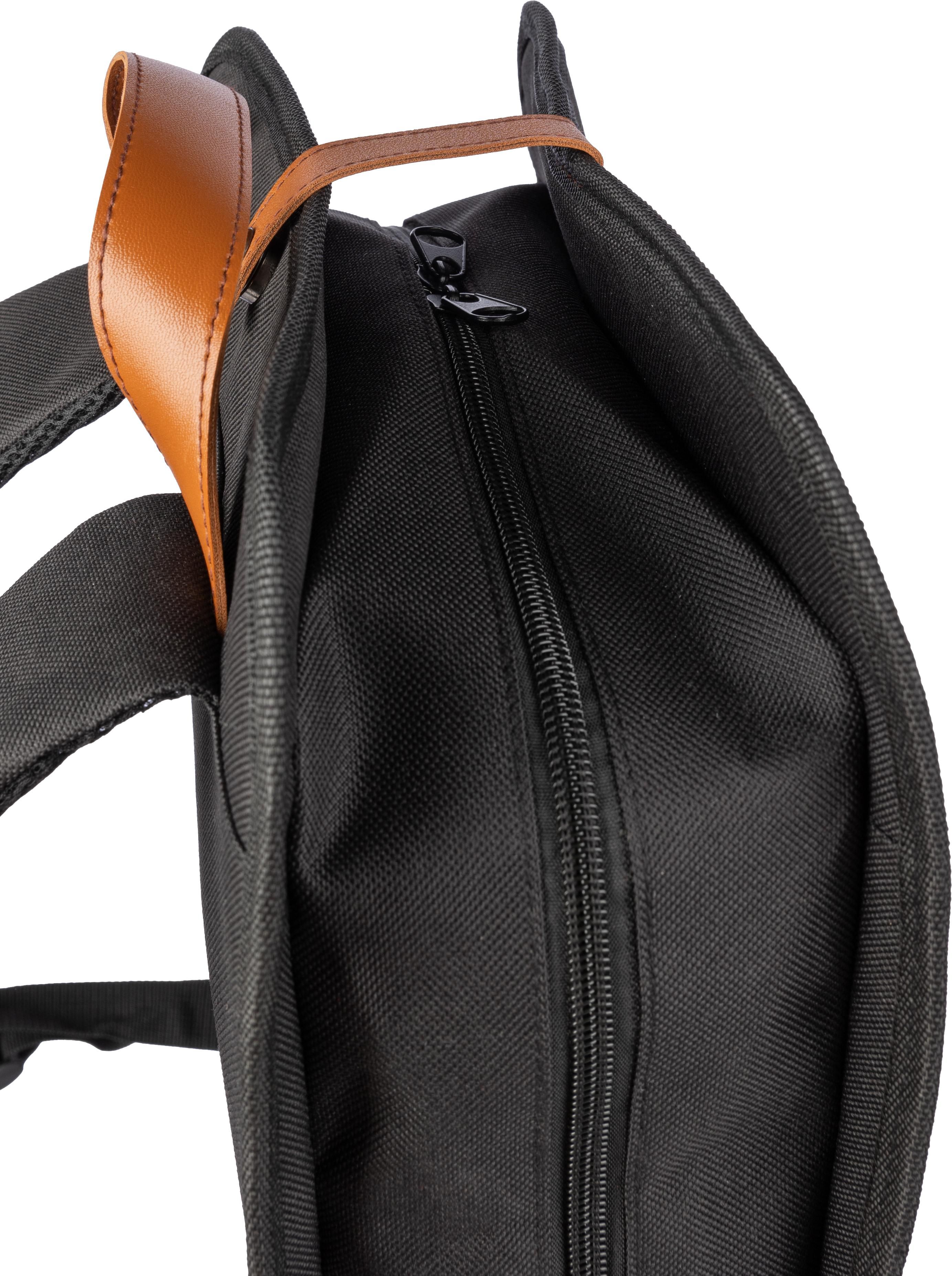 Vue 5 de Sac à dos Ralf | Recyclé | Ordinateur portable 15" | 6 l