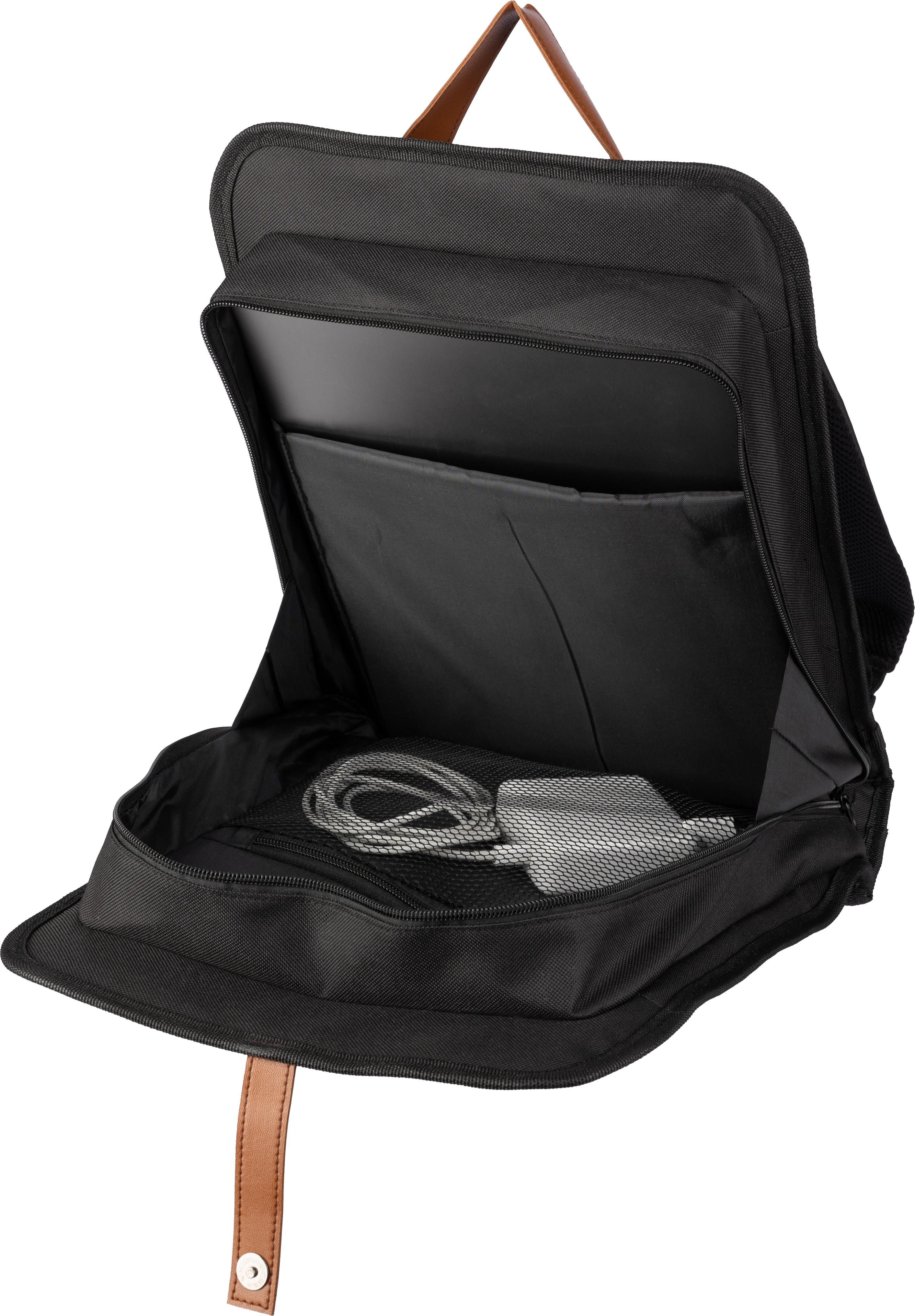 Vue 9 de Sac à dos Ralf | Recyclé | Ordinateur portable 15" | 6 l