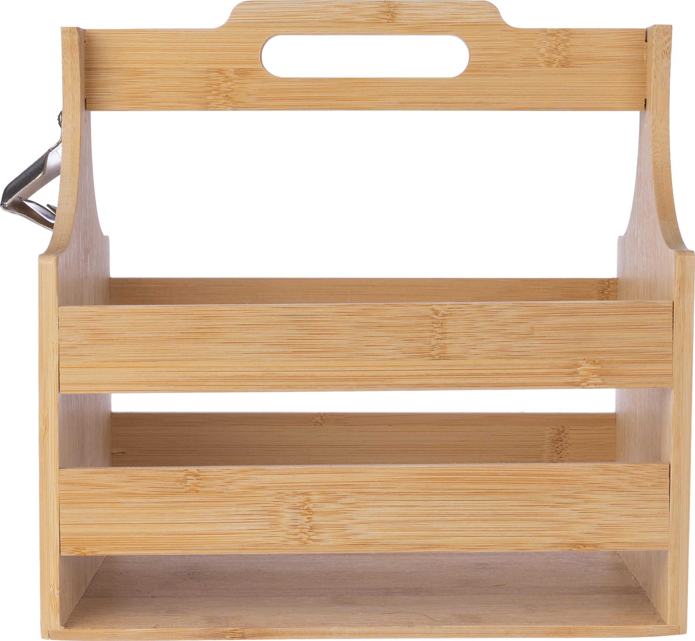 Vue 8 de Porte-bouteilles Hans | Bambou | Avec décapsuleur