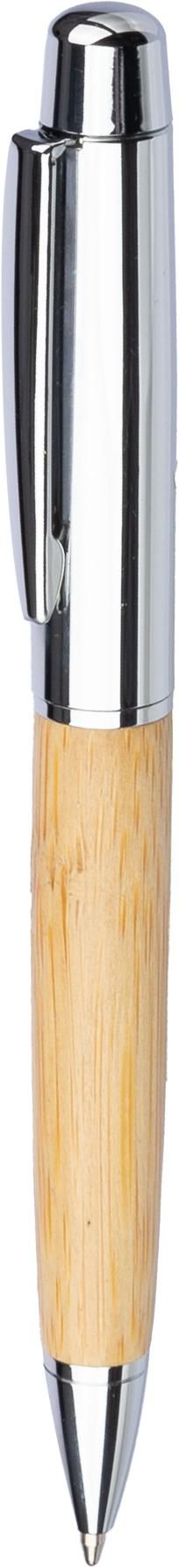 Vue 7 de Stylo à bille Anke | Bambou | Rotatif