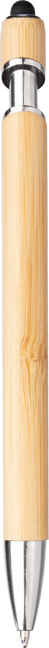 Vue 7 de Stylo bille Manuela | Bambou | Stylet