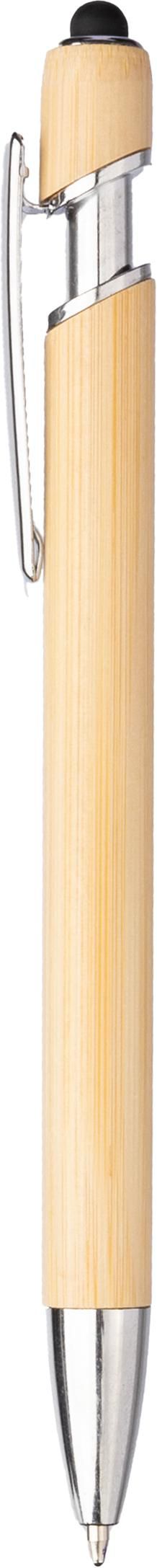 Vue 8 de Stylo bille Manuela | Bambou | Stylet