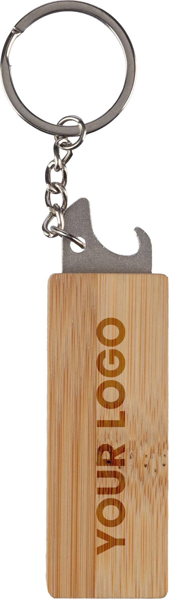Vue 6 de Outil porte-clés Klaus | Bambou