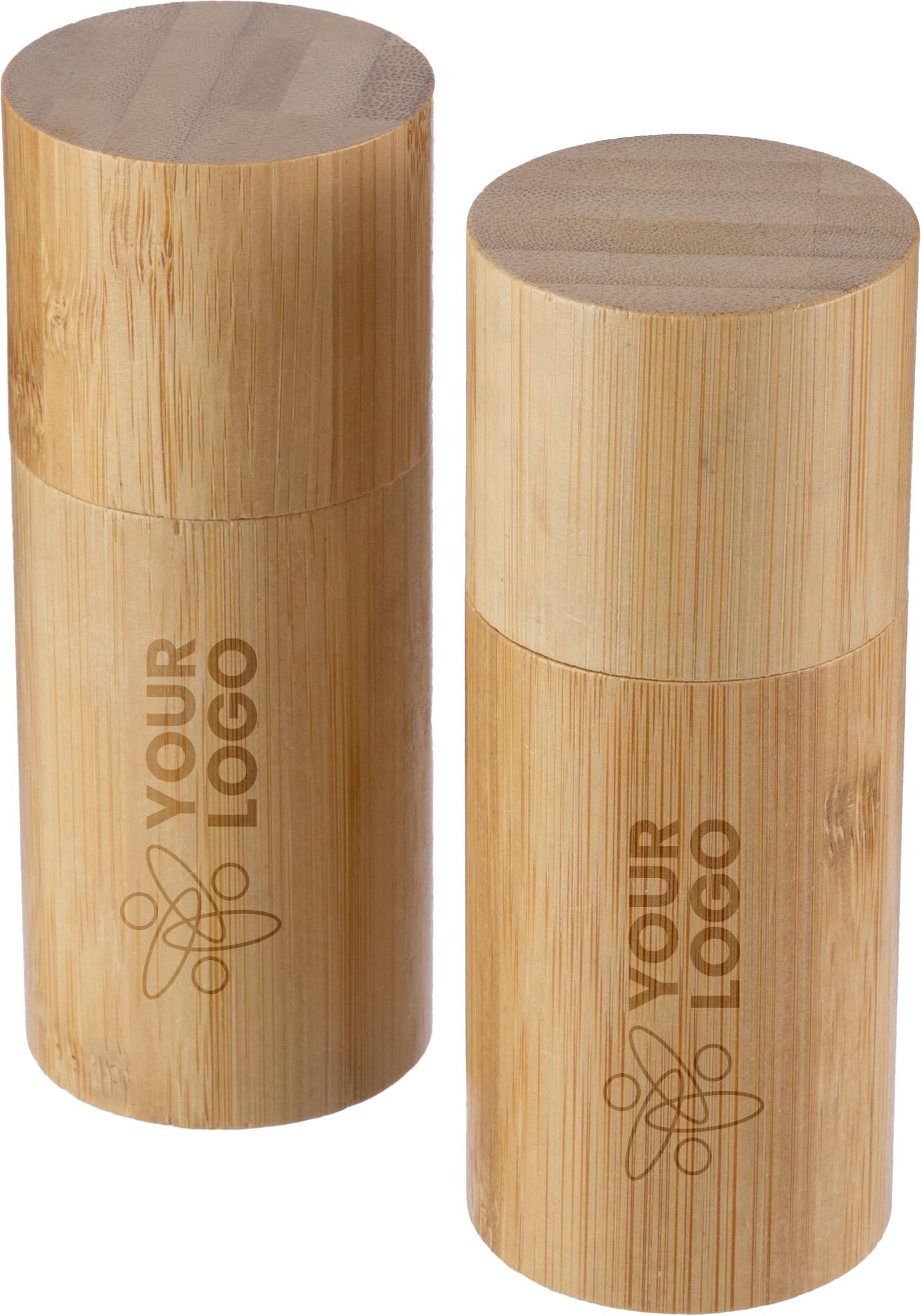 Vue 12 de Set de moulins à sel et poivre Christine | Bambou | 2 pcs