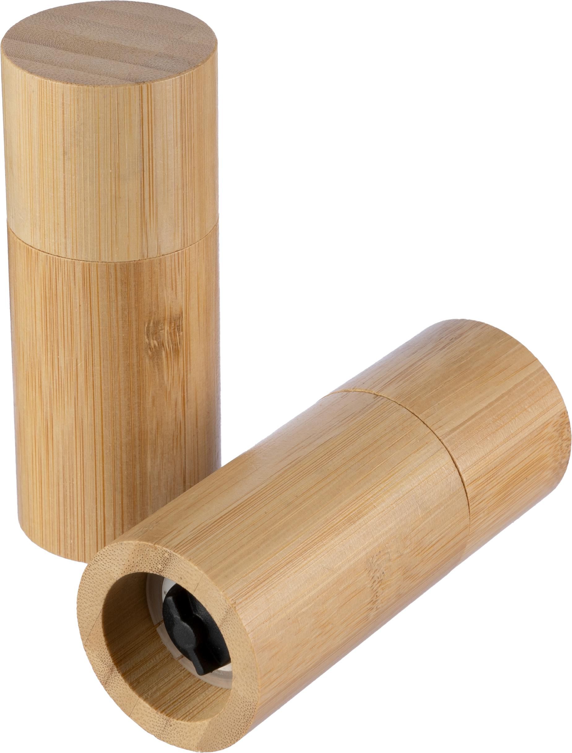 Vue 8 de Set de moulins à sel et poivre Christine | Bambou | 2 pcs