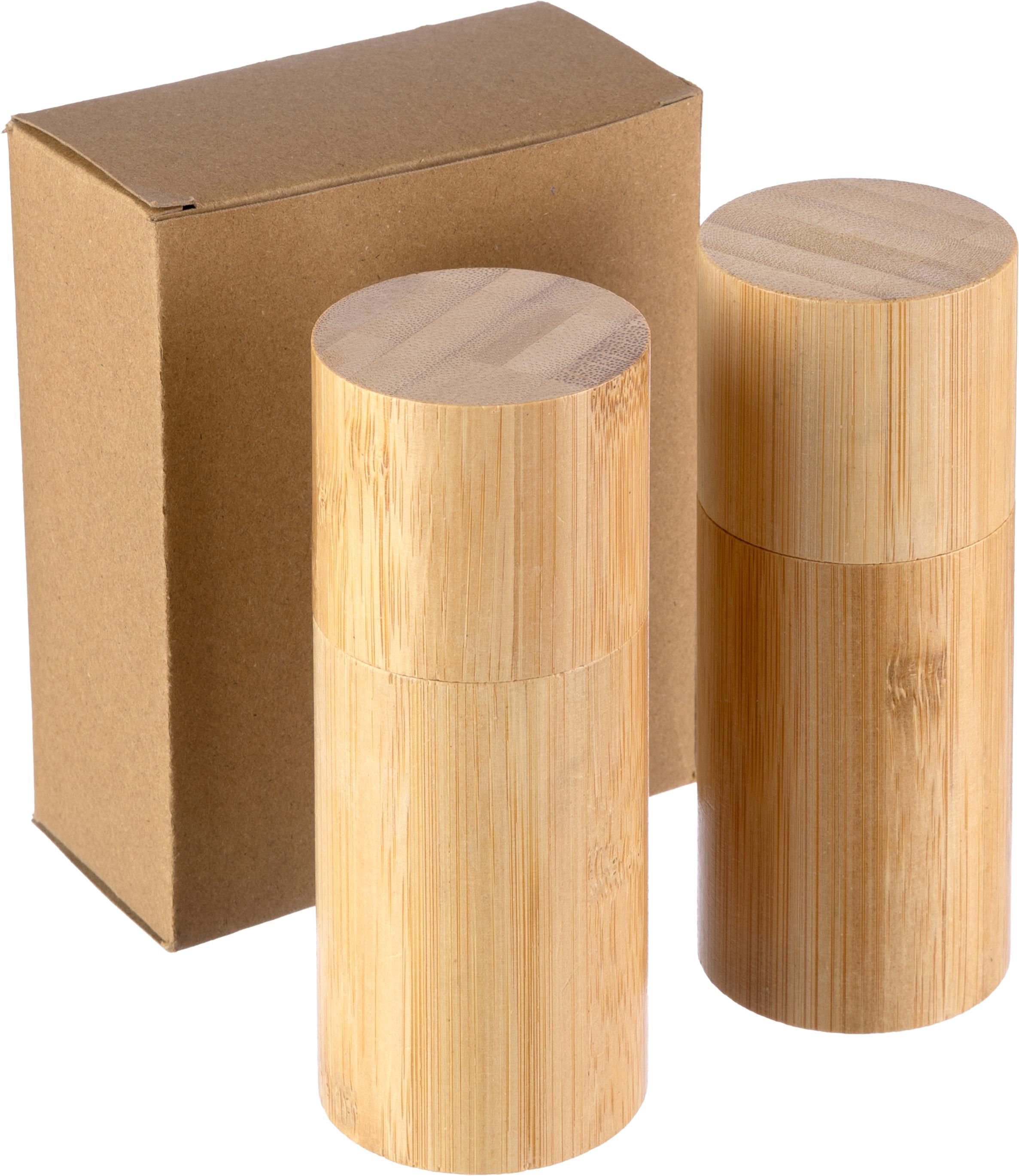 Vue 9 de Set de moulins à sel et poivre Christine | Bambou | 2 pcs