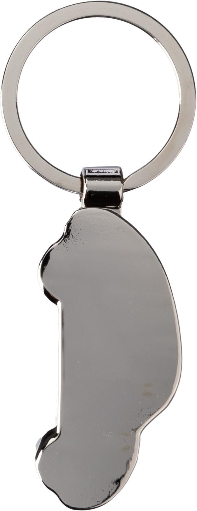 Vue 4 de Porte-clés Angelika | Bambou | Forme de voiture