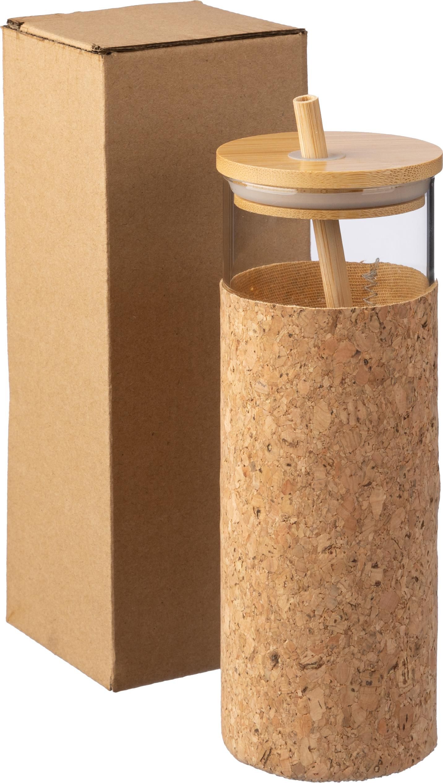 Vue 7 de Mug en verre Marlies | 450 ml