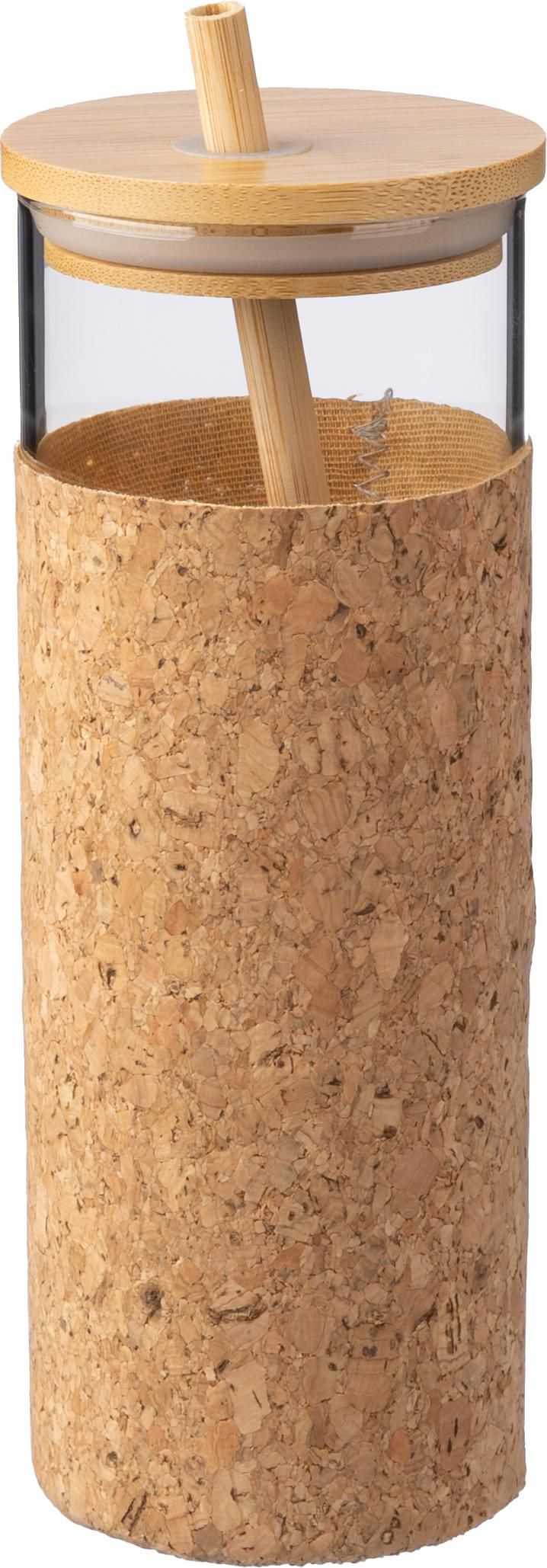 Vue 2 de Mug en verre Marlies | 450 ml