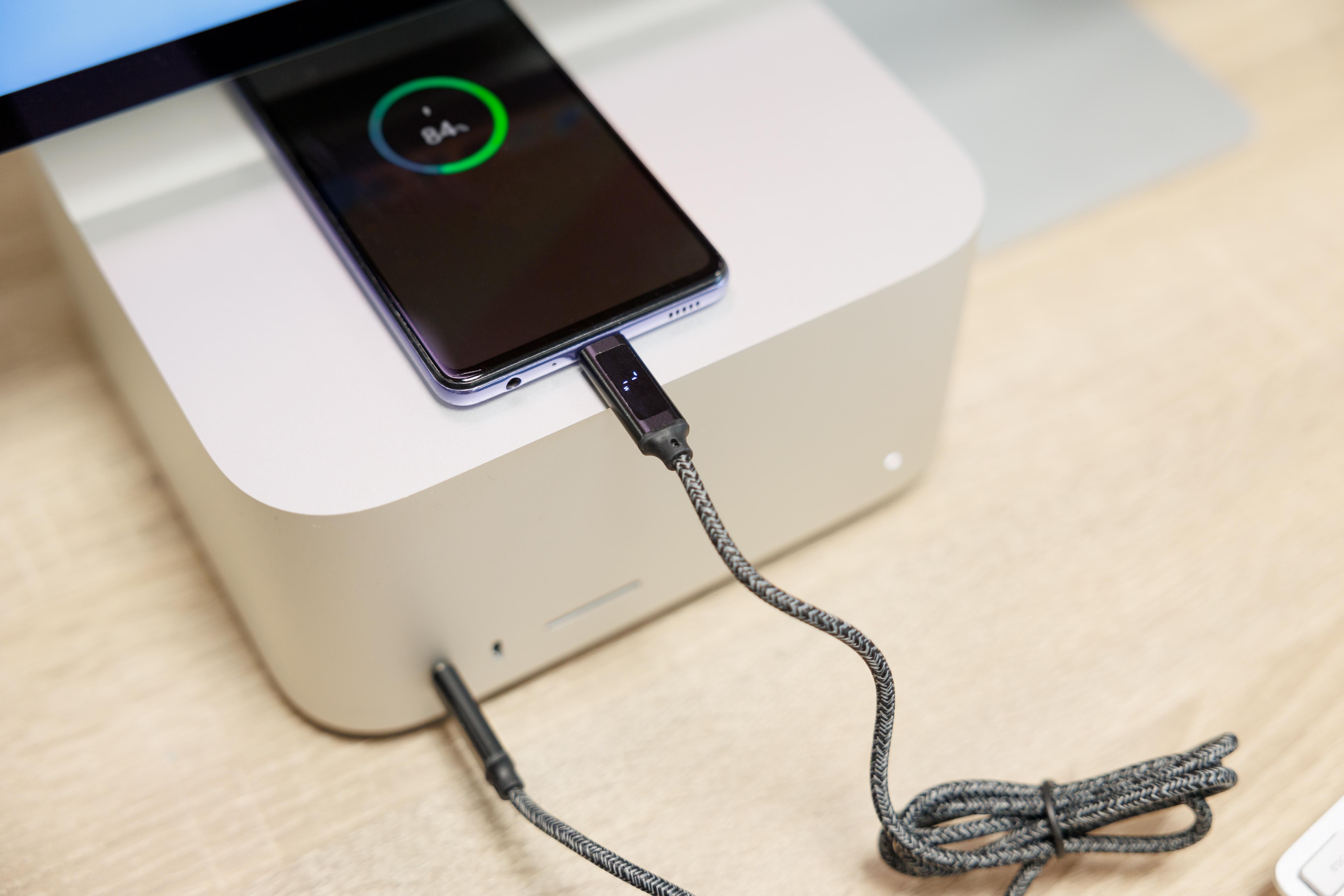 Vue 8 de Câble de charge Claudia | Nylon | 65W