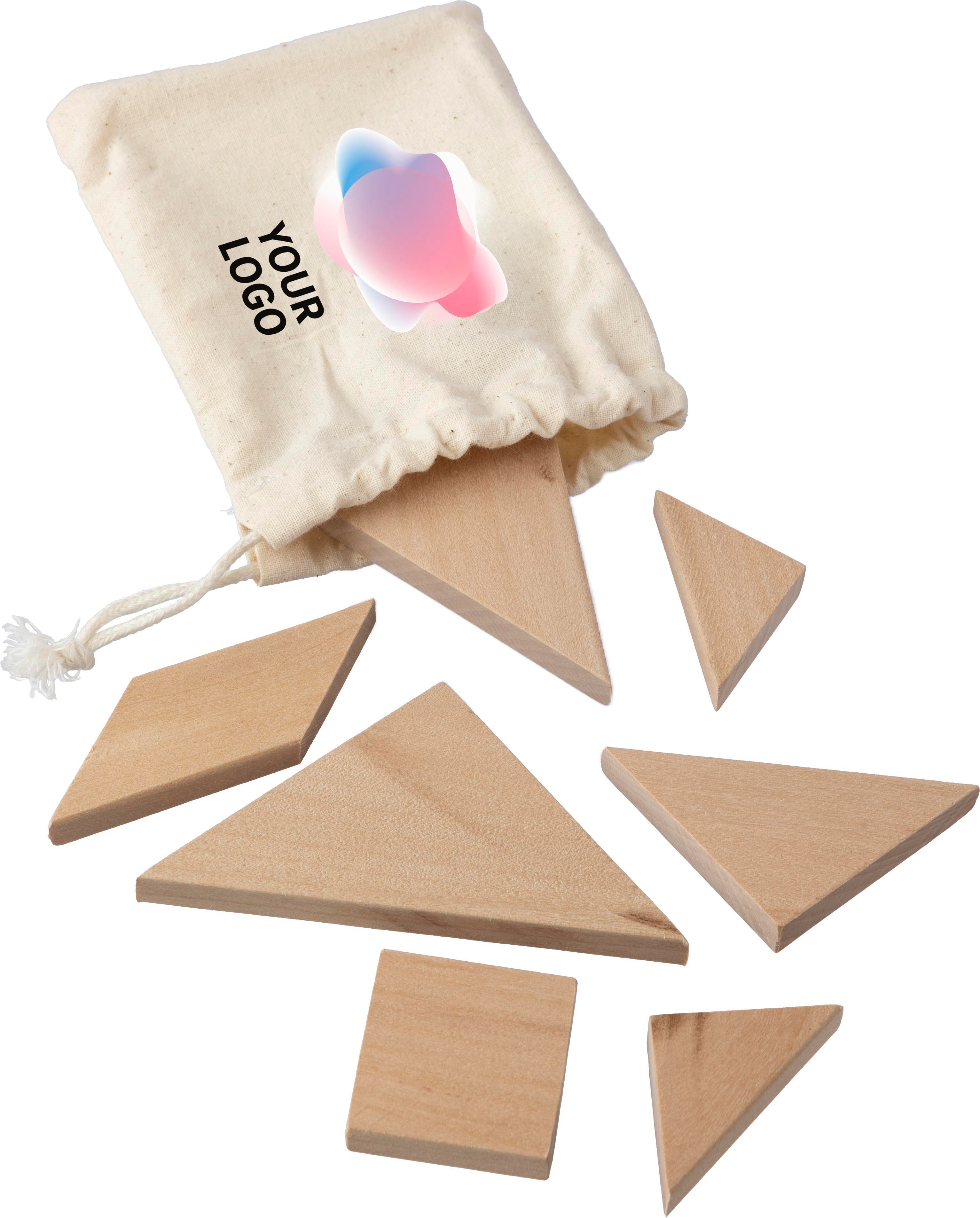 Vue 4 de Puzzle Ulrike | Bois | Tangram