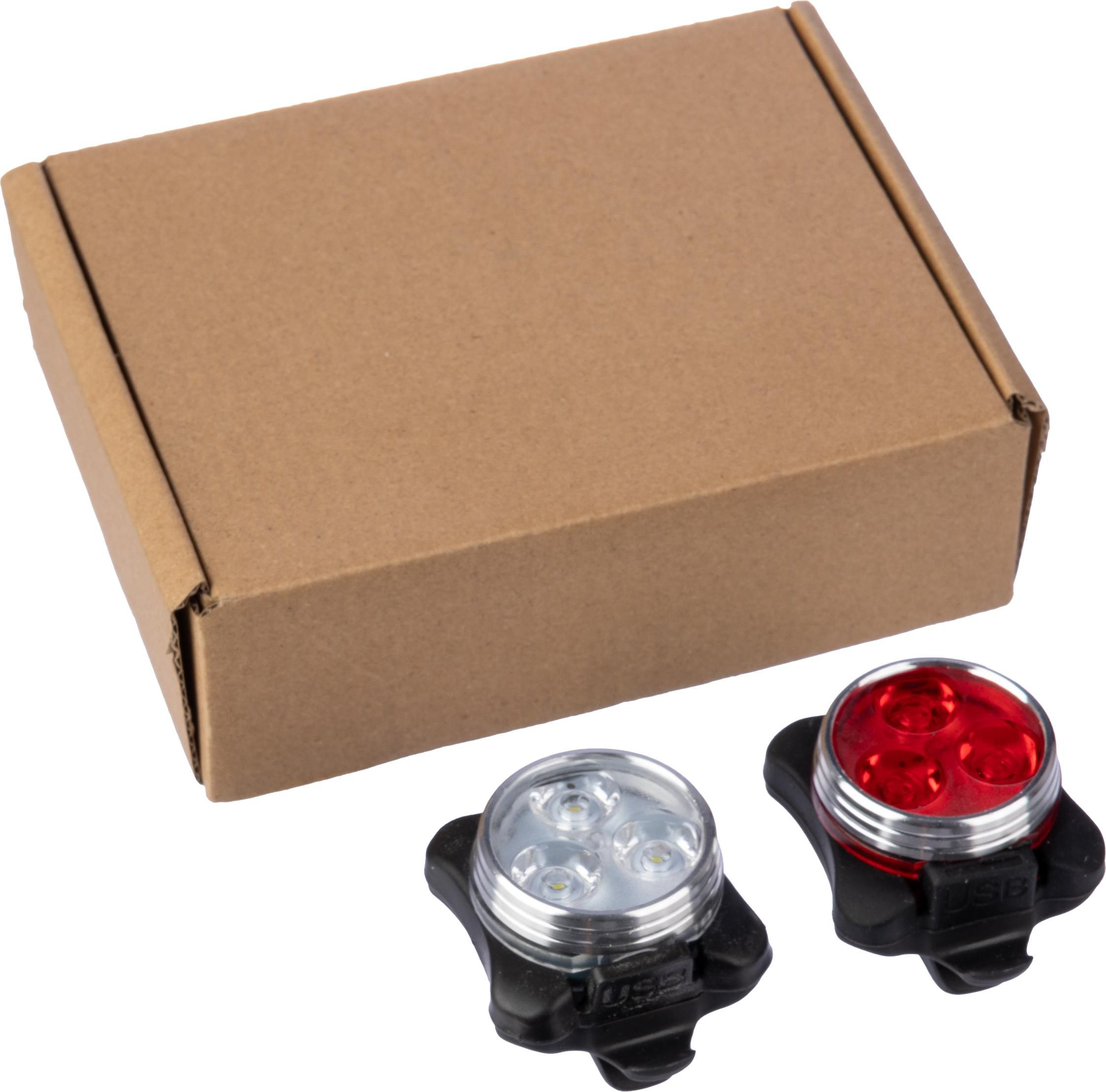 Vue 8 de Set de lumières vélo Elisabeth | Plastique et silicone | Rechargeable | 4 modes