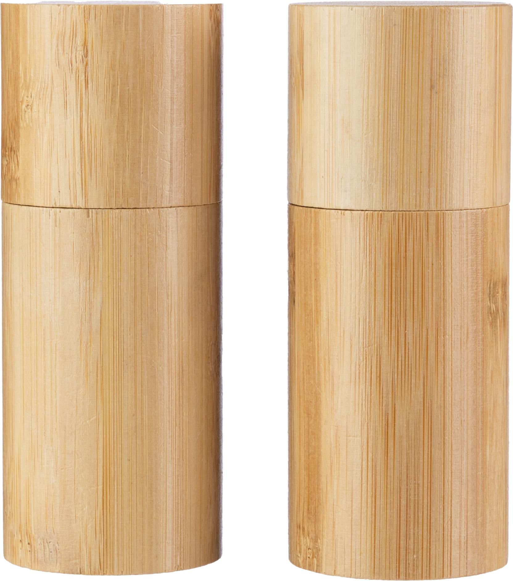 Set de moulins à sel et poivre Christine | Bambou | 2 pcs