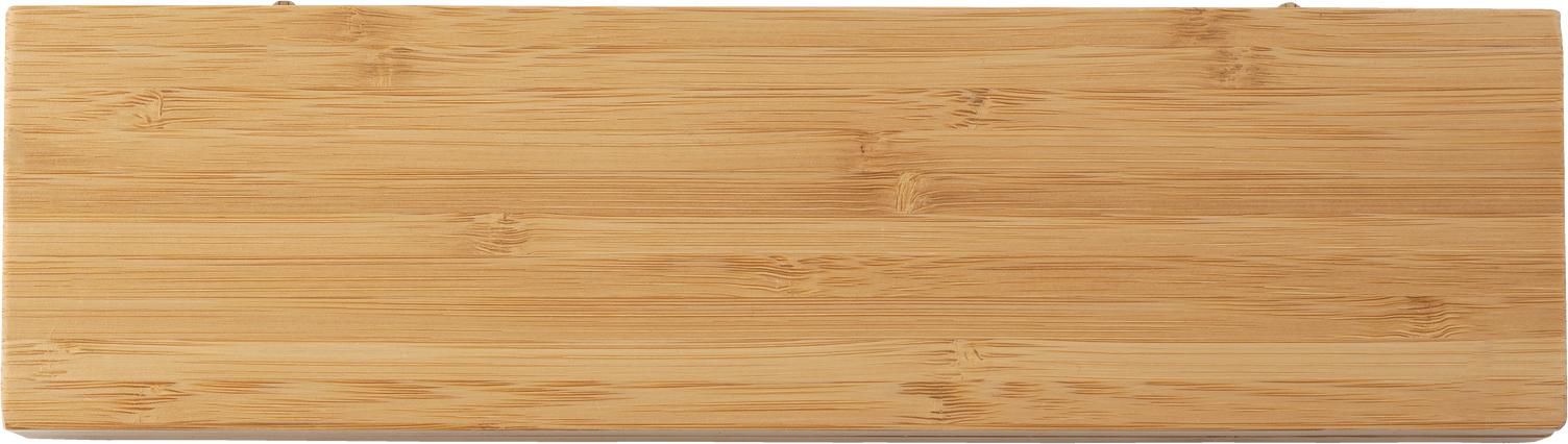 Set de couteaux Tony | Bambou | 2 pcs | Boîte magnétique