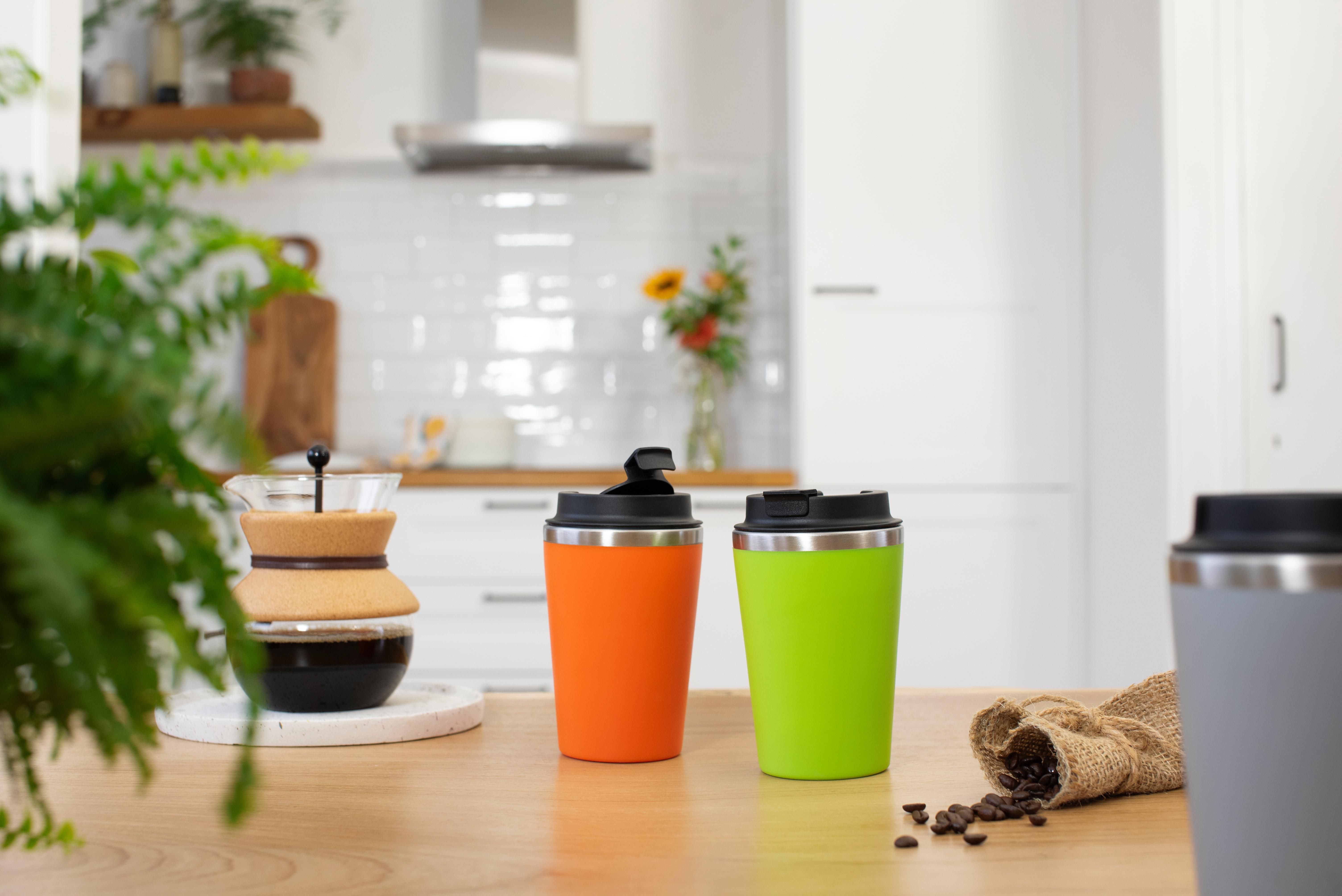Vue 10 de Gobelet thermos double paroi Shay | 350 ml