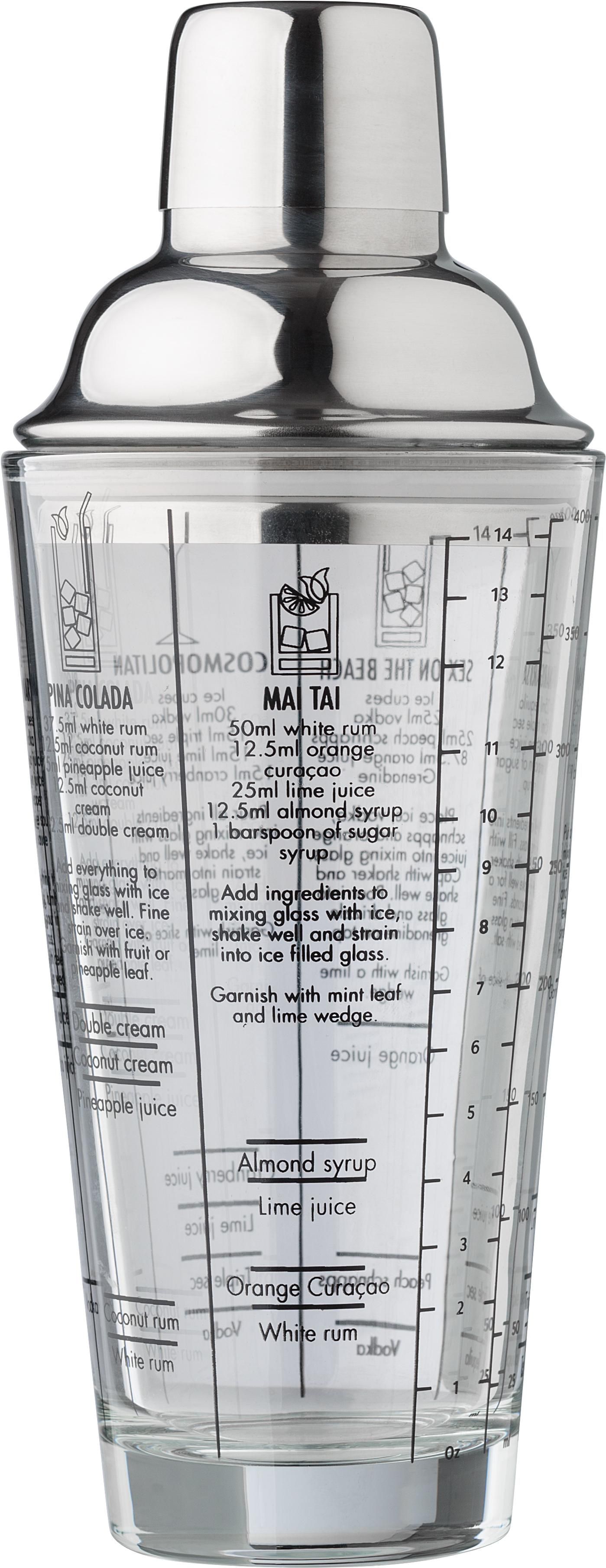 Shaker à cocktail Adela | Verre | 400 ml