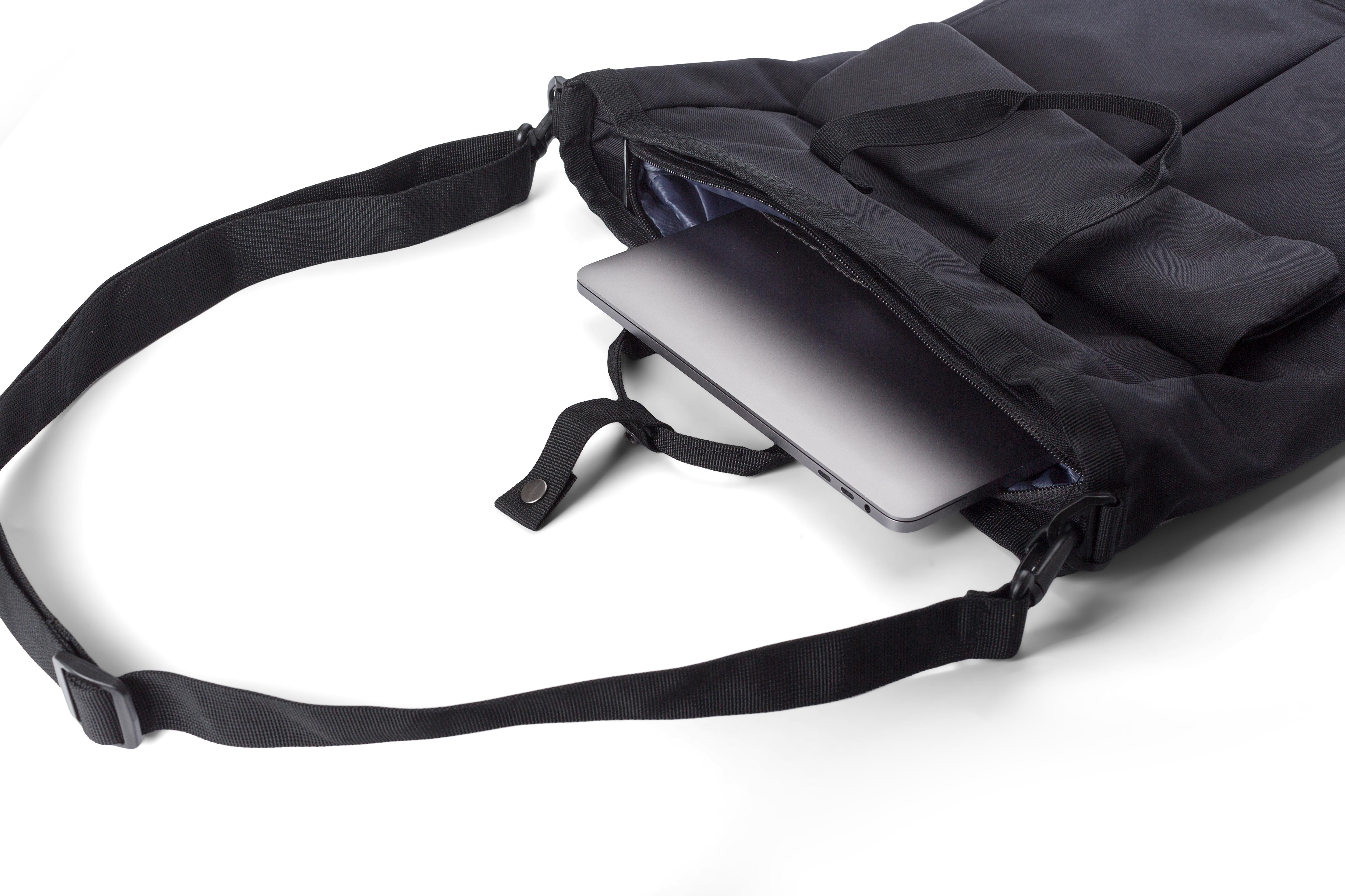 Vue 7 de Sac à bandoulière Dean | Polyester | 20,5 l
