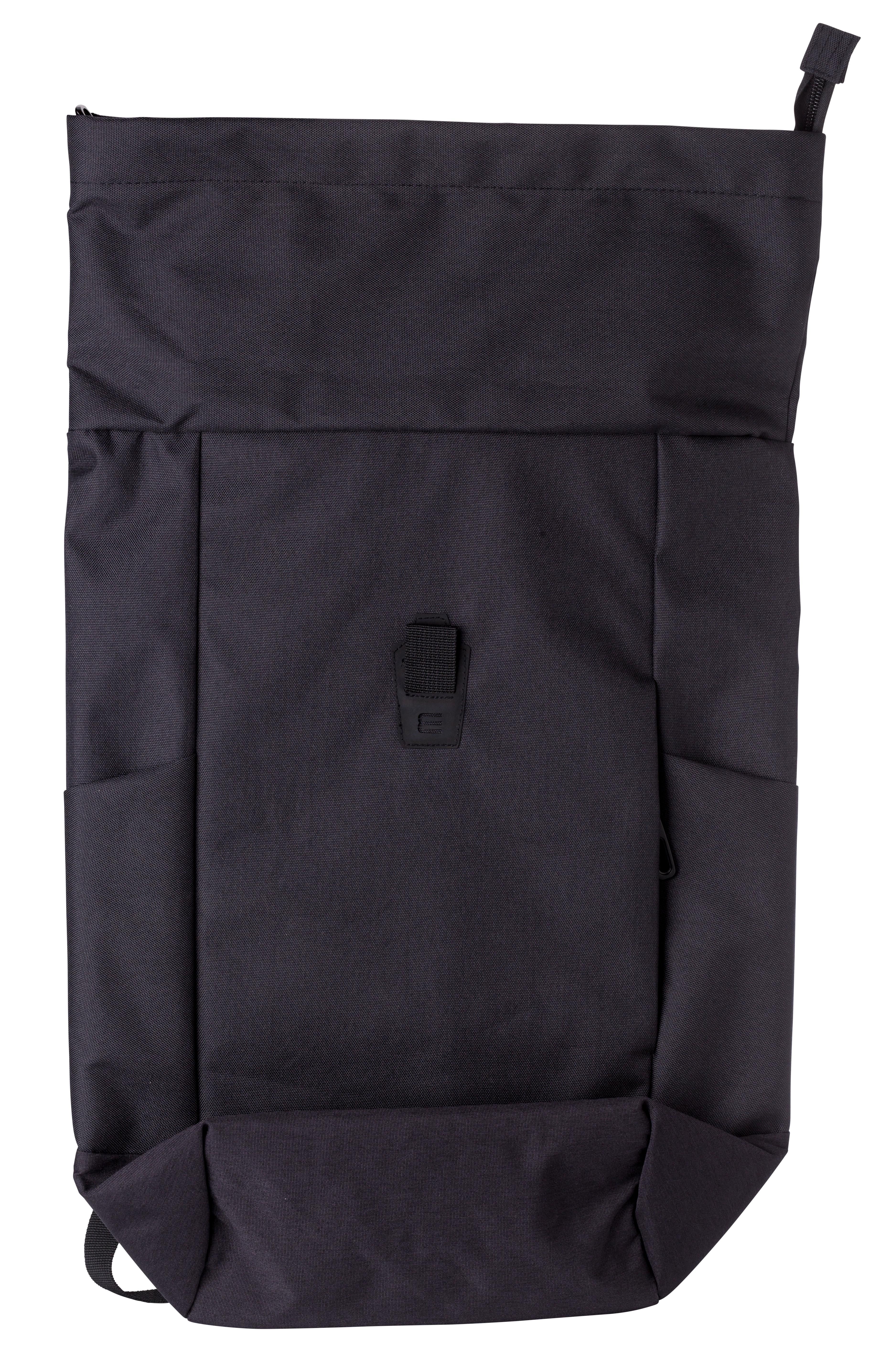 Vue 6 de Sac à dos Oberon | Recyclé | Roll-top | Ordinateur 14" | 20 l