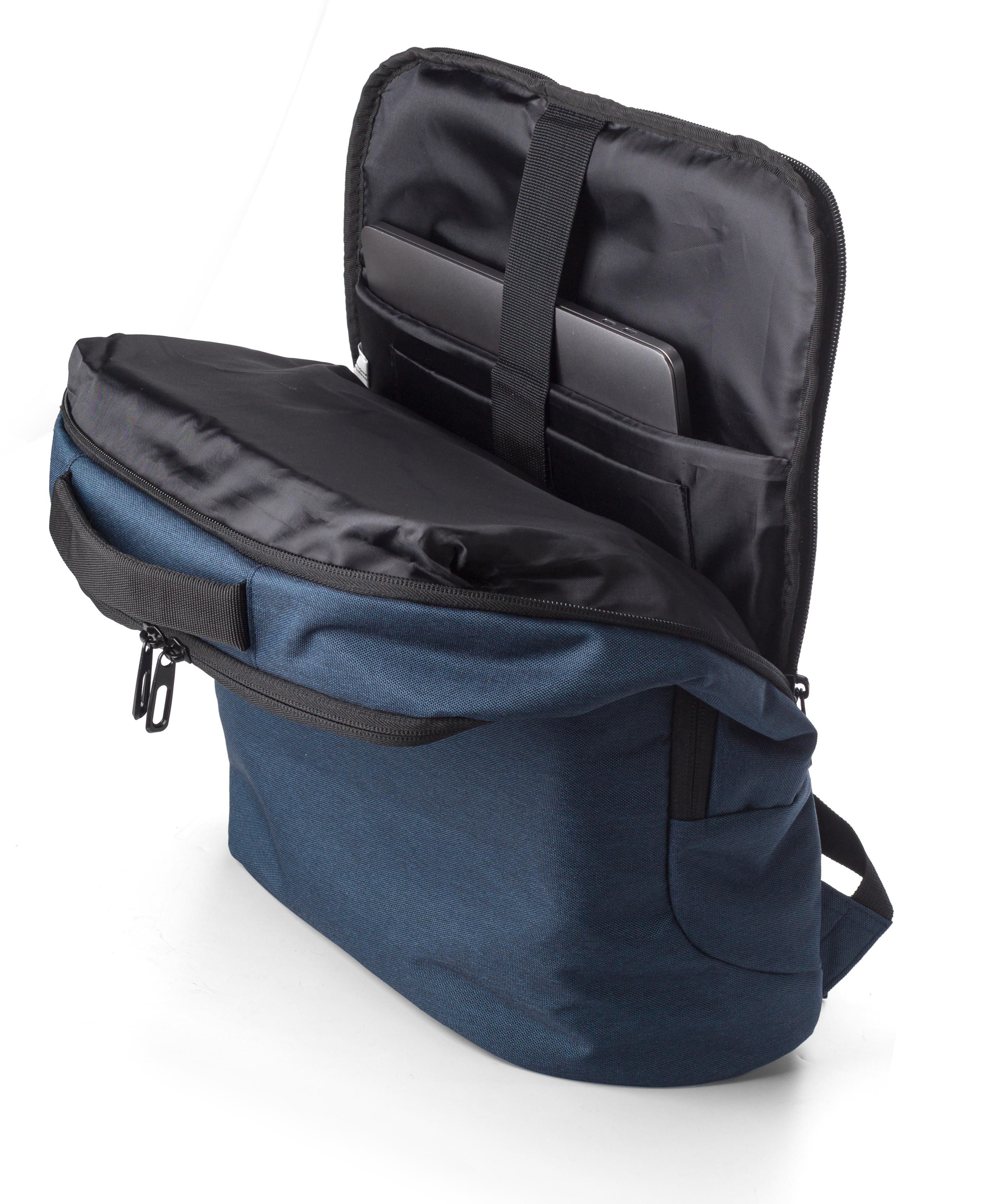 Vue 5 de Sac à dos Nicolas | Polyester | Ordinateur portable | 13 l