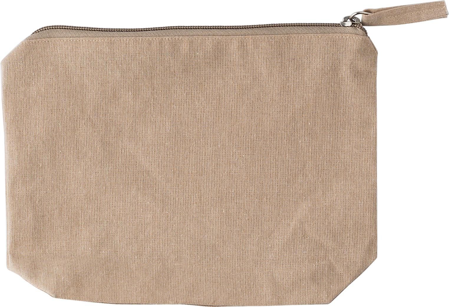 Vue 5 de Pochette cosmétique Cressida | Coton recyclé 180 g/m²