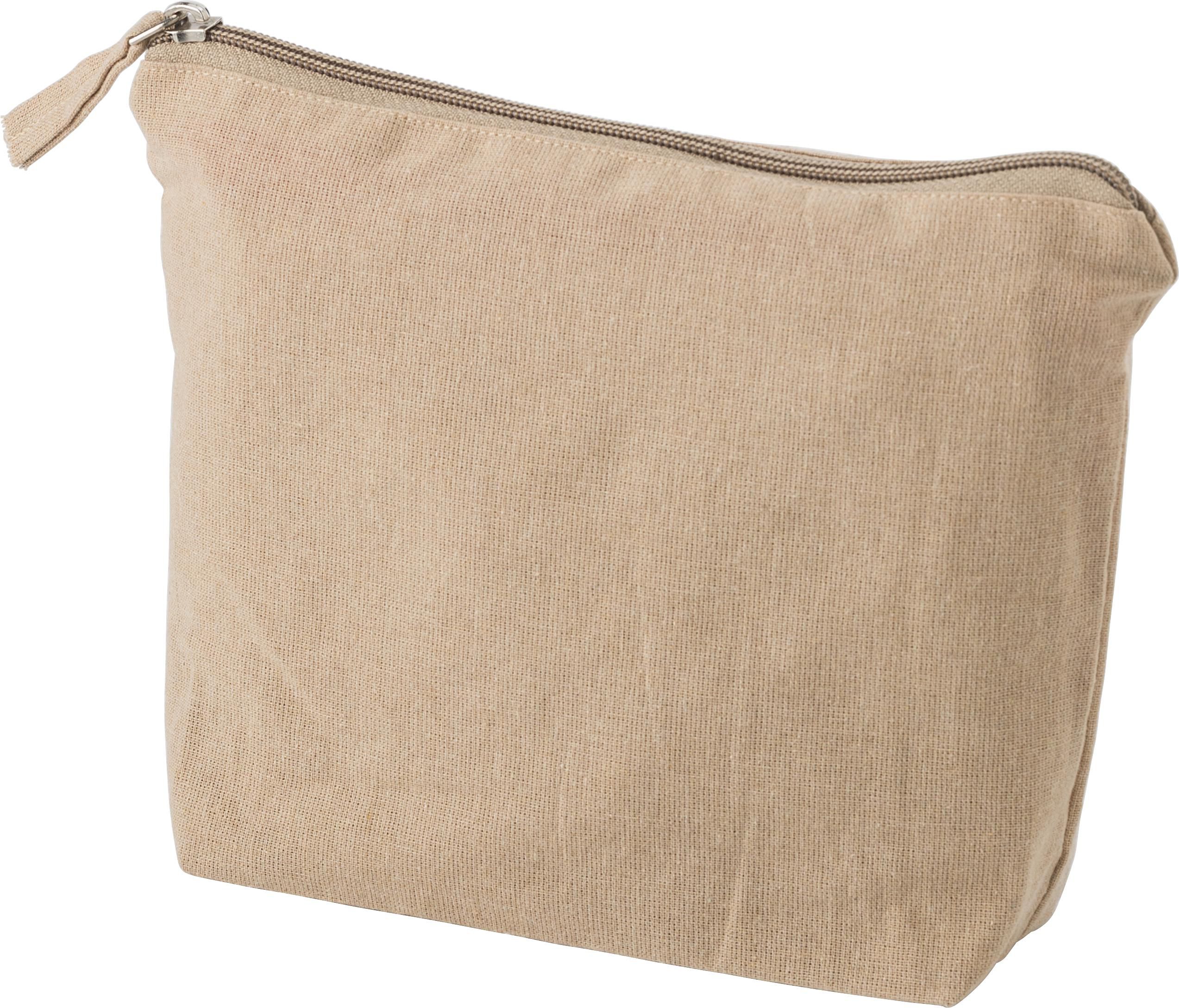 Vue 4 de Pochette cosmétique Cressida | Coton recyclé 180 g/m²