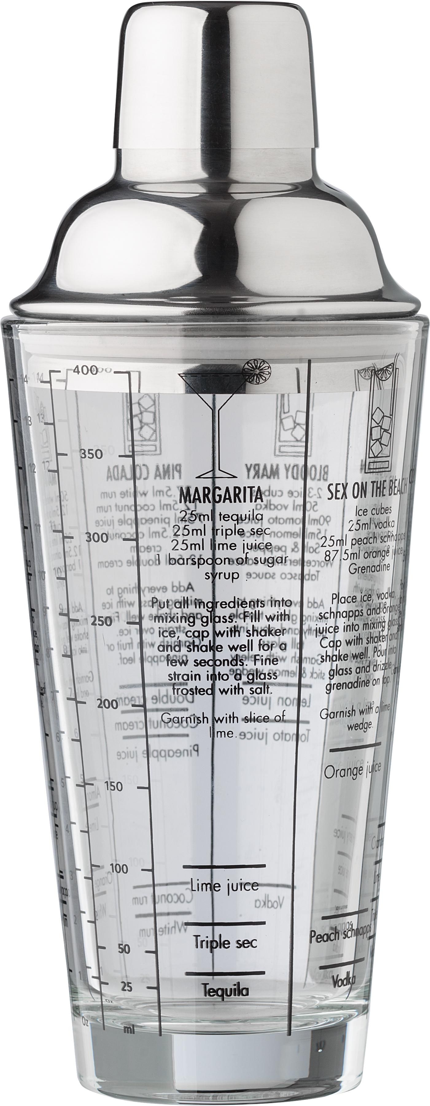 Vue 6 de Shaker à cocktail Adela | Verre | 400 ml
