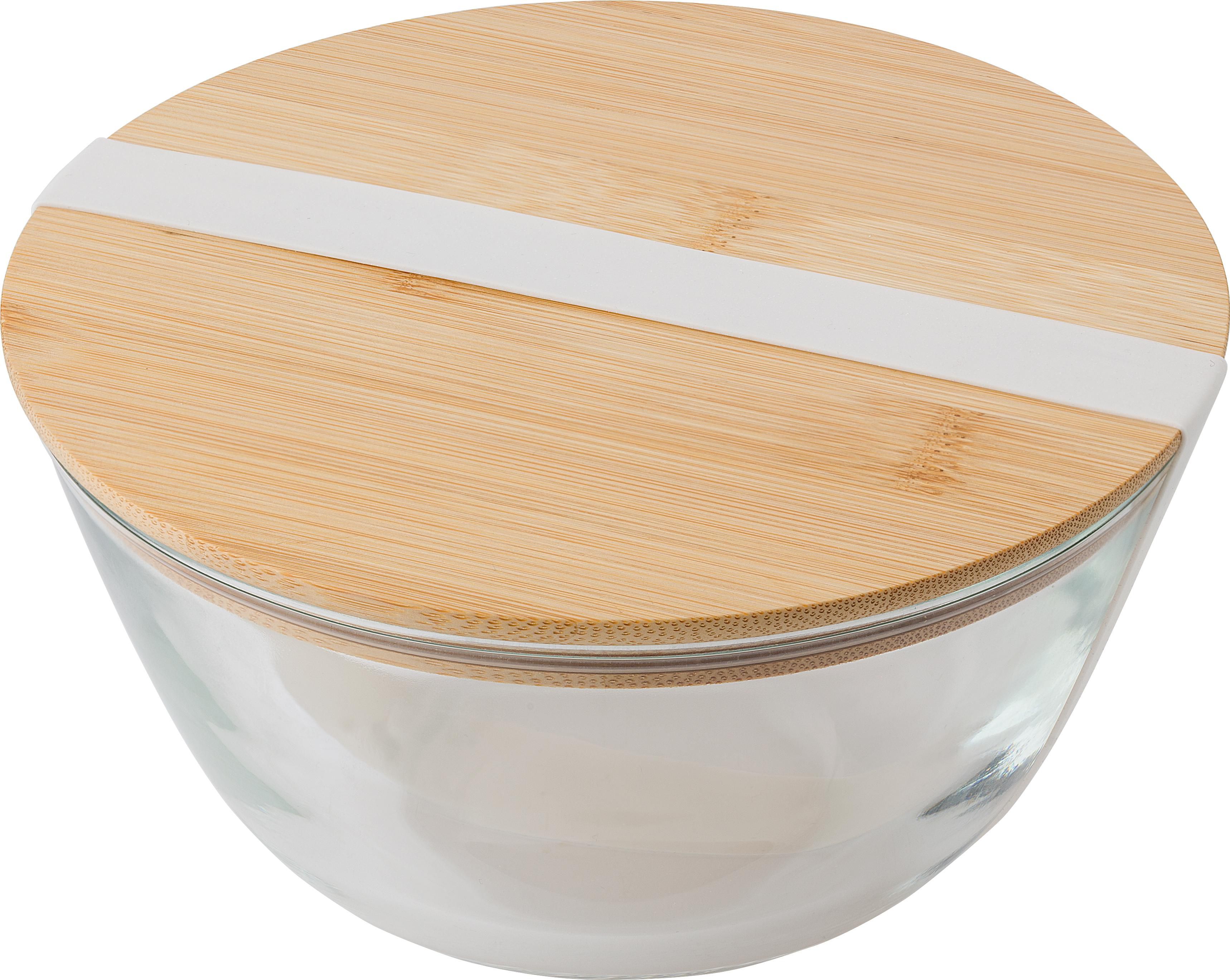 Vue 3 de Saladier Isabeau | Verre | 1,2 l