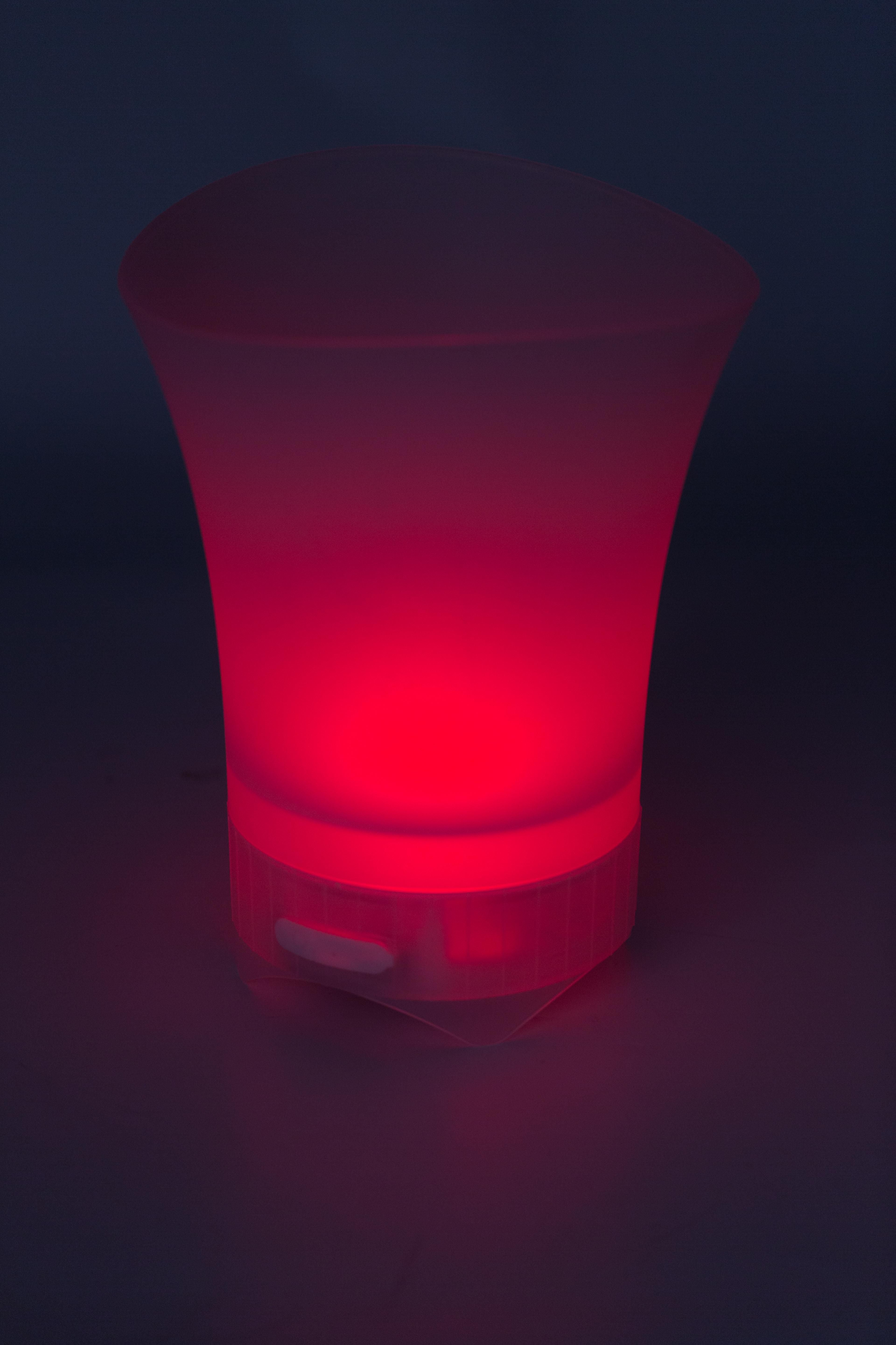Vue 10 de Seau à glace avec enceinte Annabel | Plastique | 5W | Sans fil