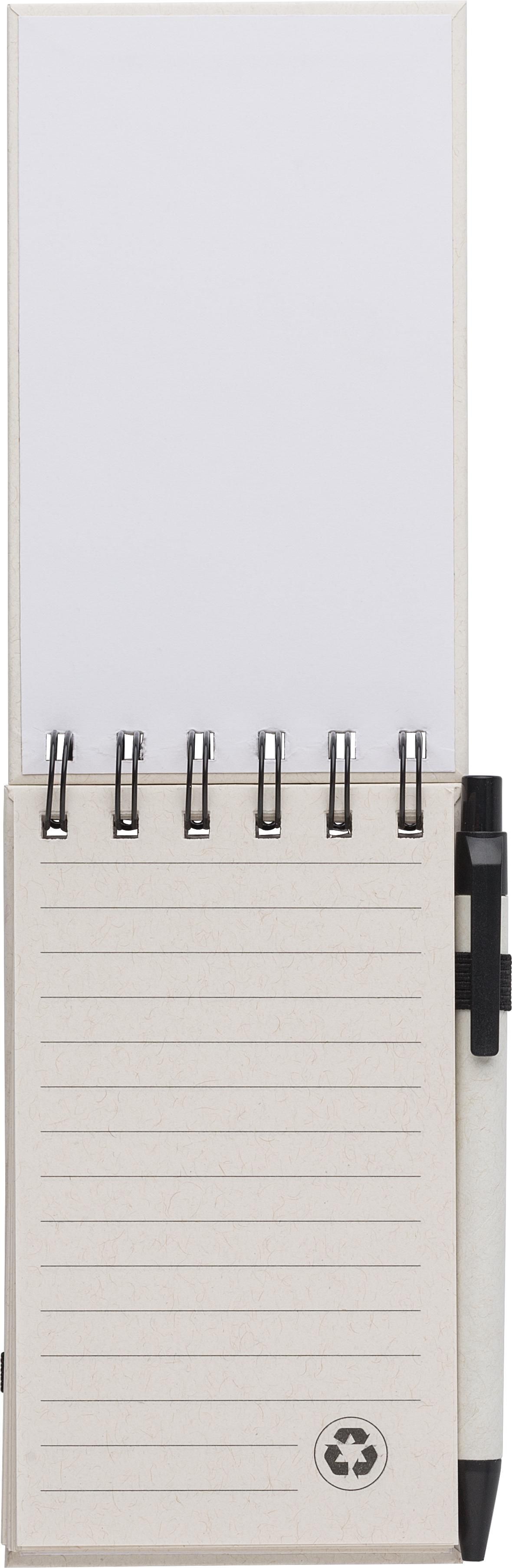Vue 3 de Carnet Martha | Recyclé | A6