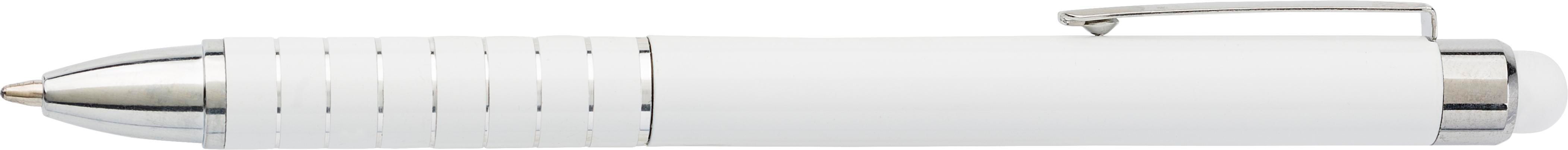 Vue 2 de Stylo bille Oliver | Aluminium | Stylet