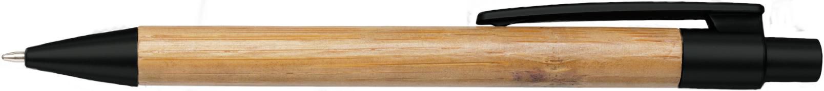 Vue 6 de Stylo bille Lacey | Bambou