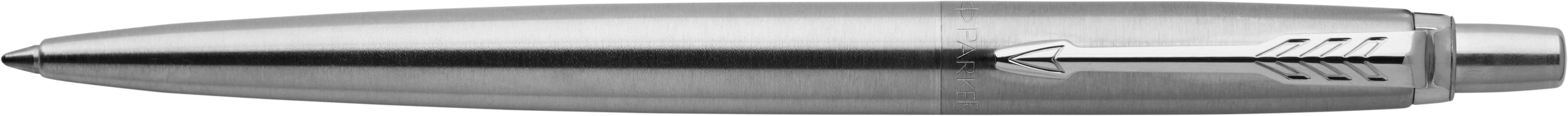 Vue 2 de Parker Jotter stylo bille | Acier inoxydable