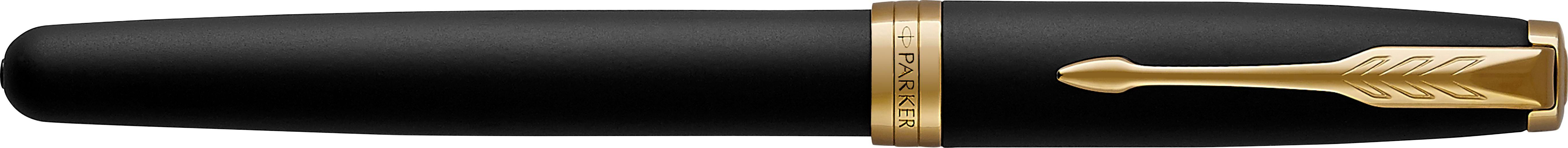 Vue 8 de Parker Sonnet stylo roller | Finitions dorées