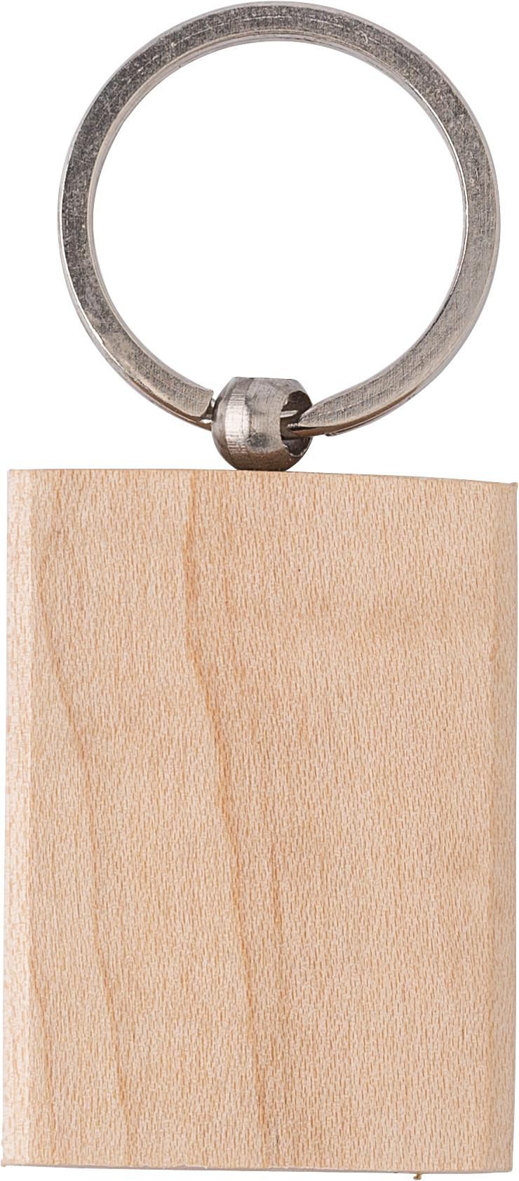 Vue 2 de Porte-clés Shania | Bois