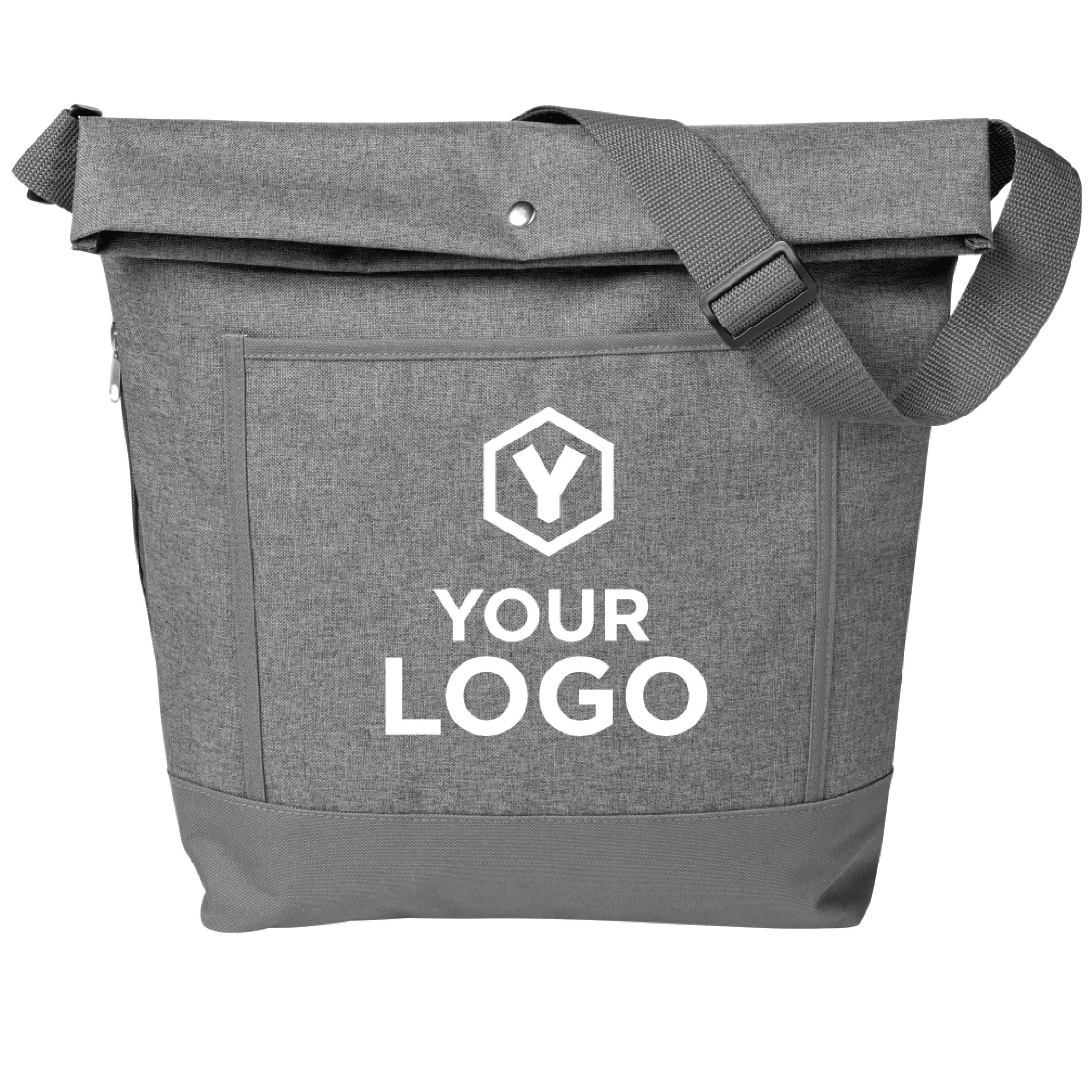 Vue 7 de Tote bag Hekla | Polycanvas 600D | Gris