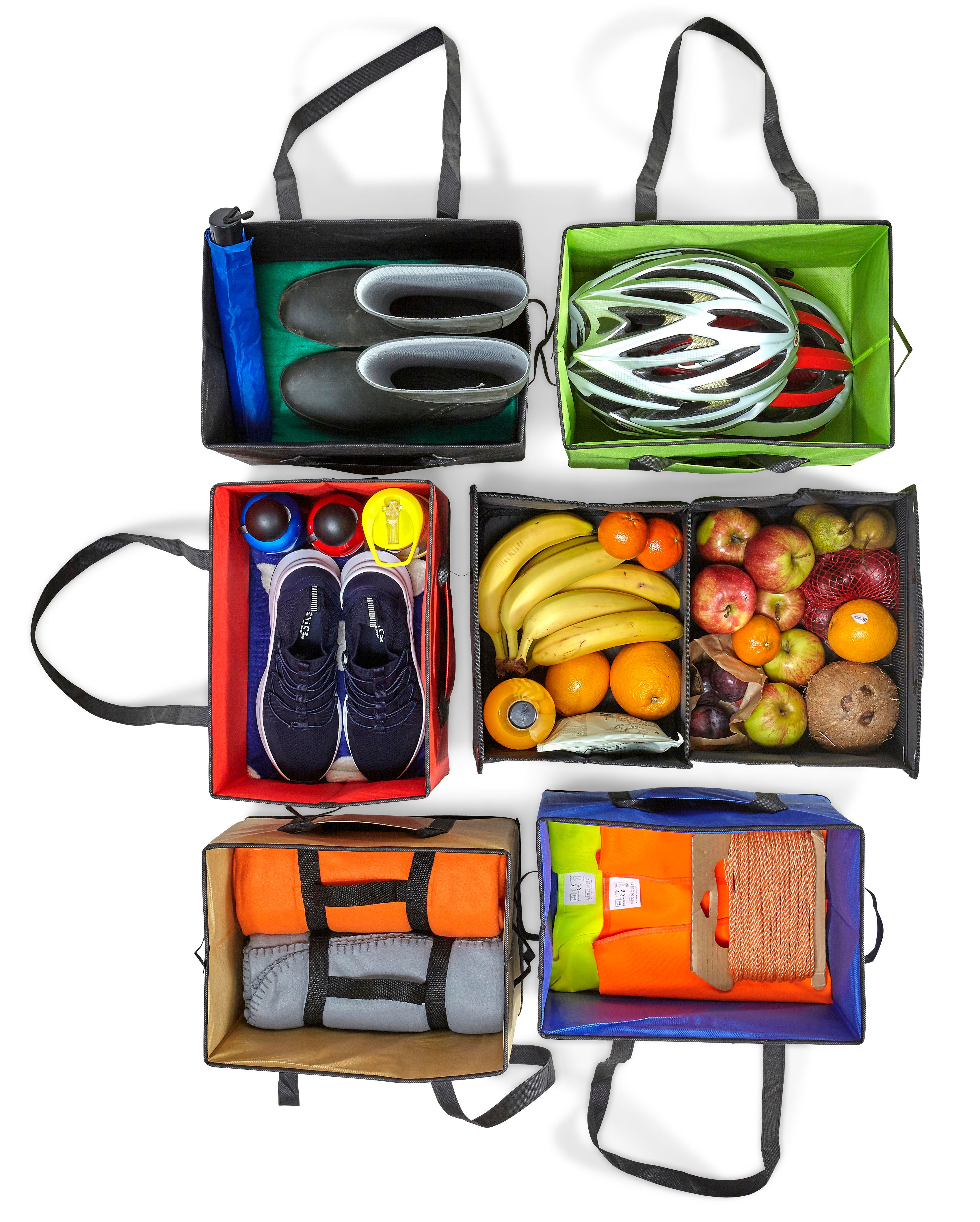 Vue 5 de Organiseur de voiture Remi | Non-tissé | Pliable | 24 l