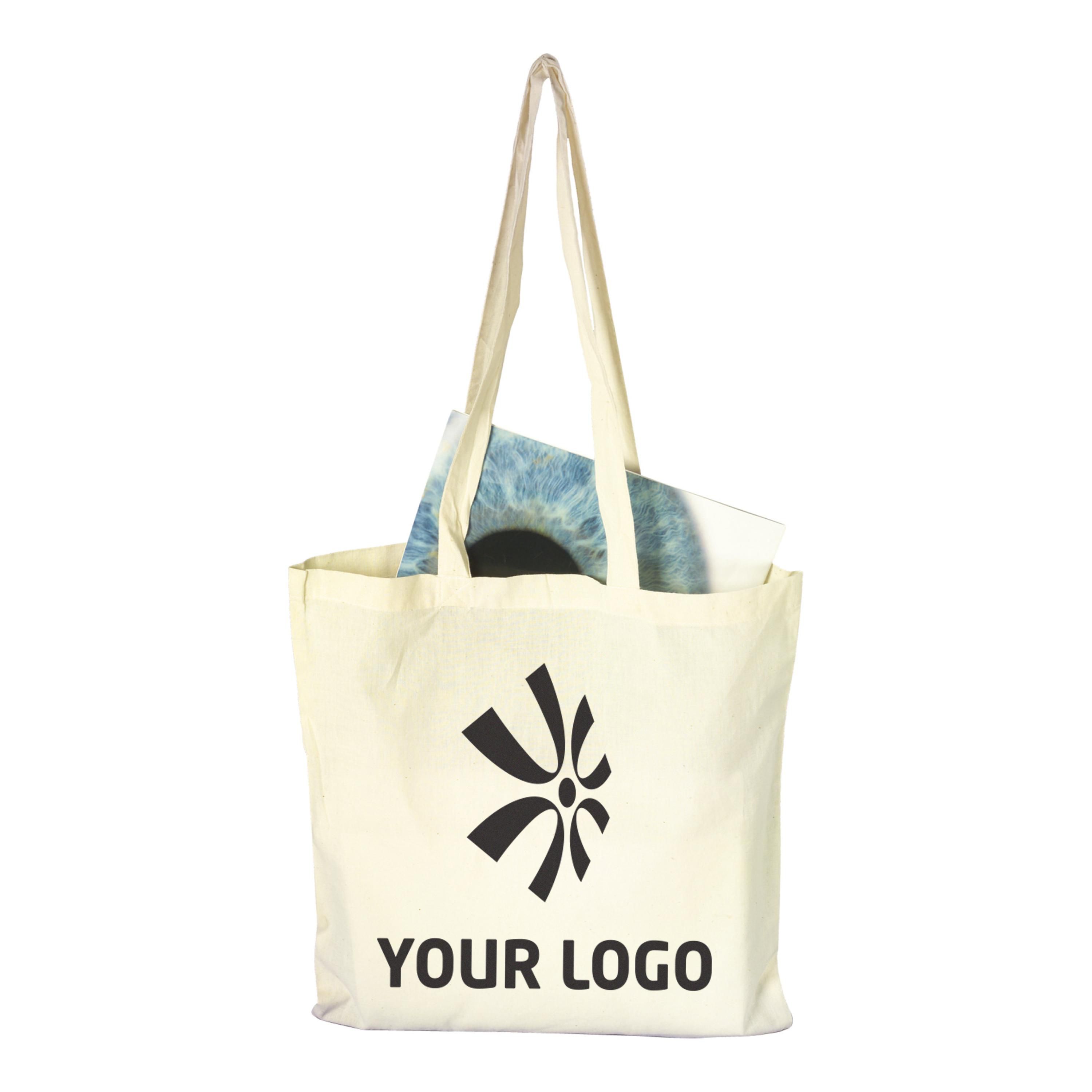 Vue 4 de Sac shopping Hilda | Coton 110 g/m² | 10,5 l