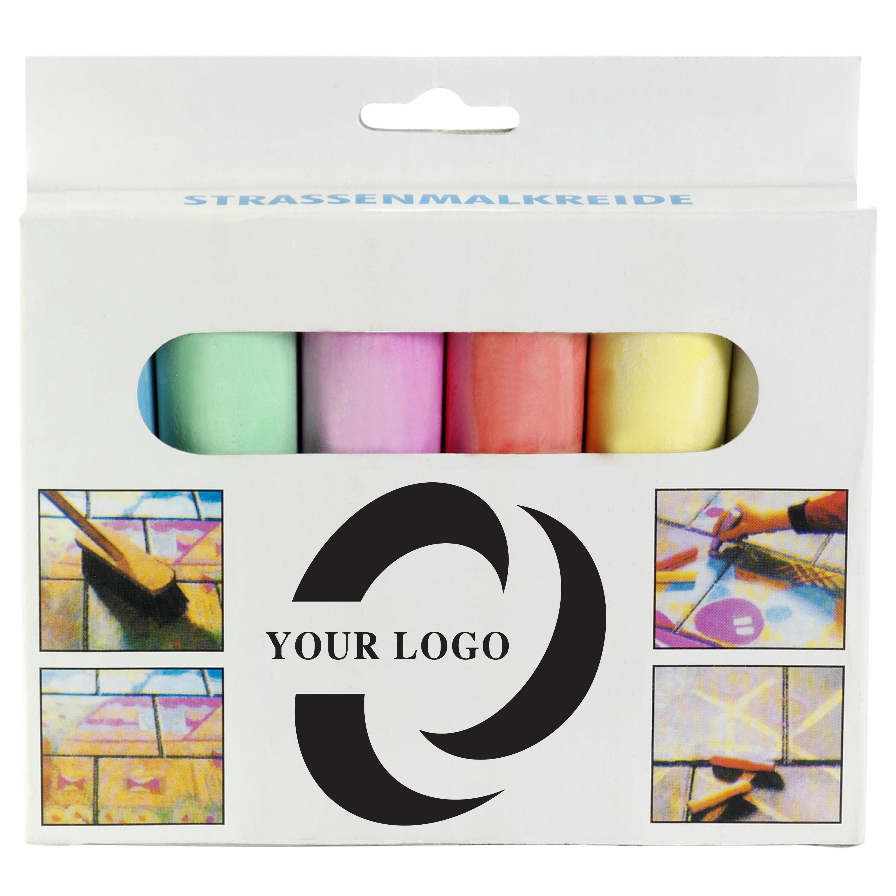 Vue 7 de Craies de trottoir Ottilie | 6 couleurs