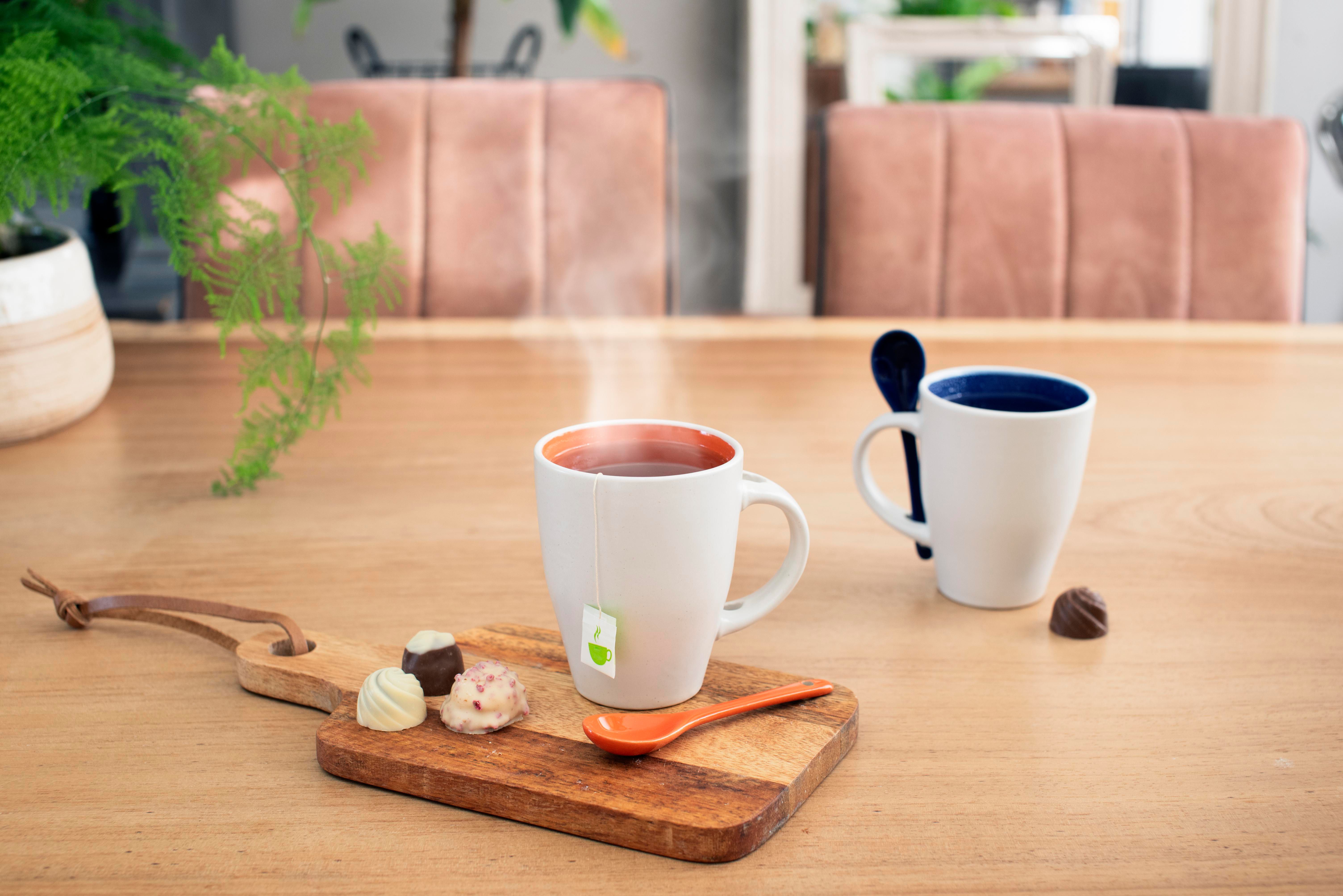 Vue 6 de Mug Eduardo | 300 ml | Avec cuillère