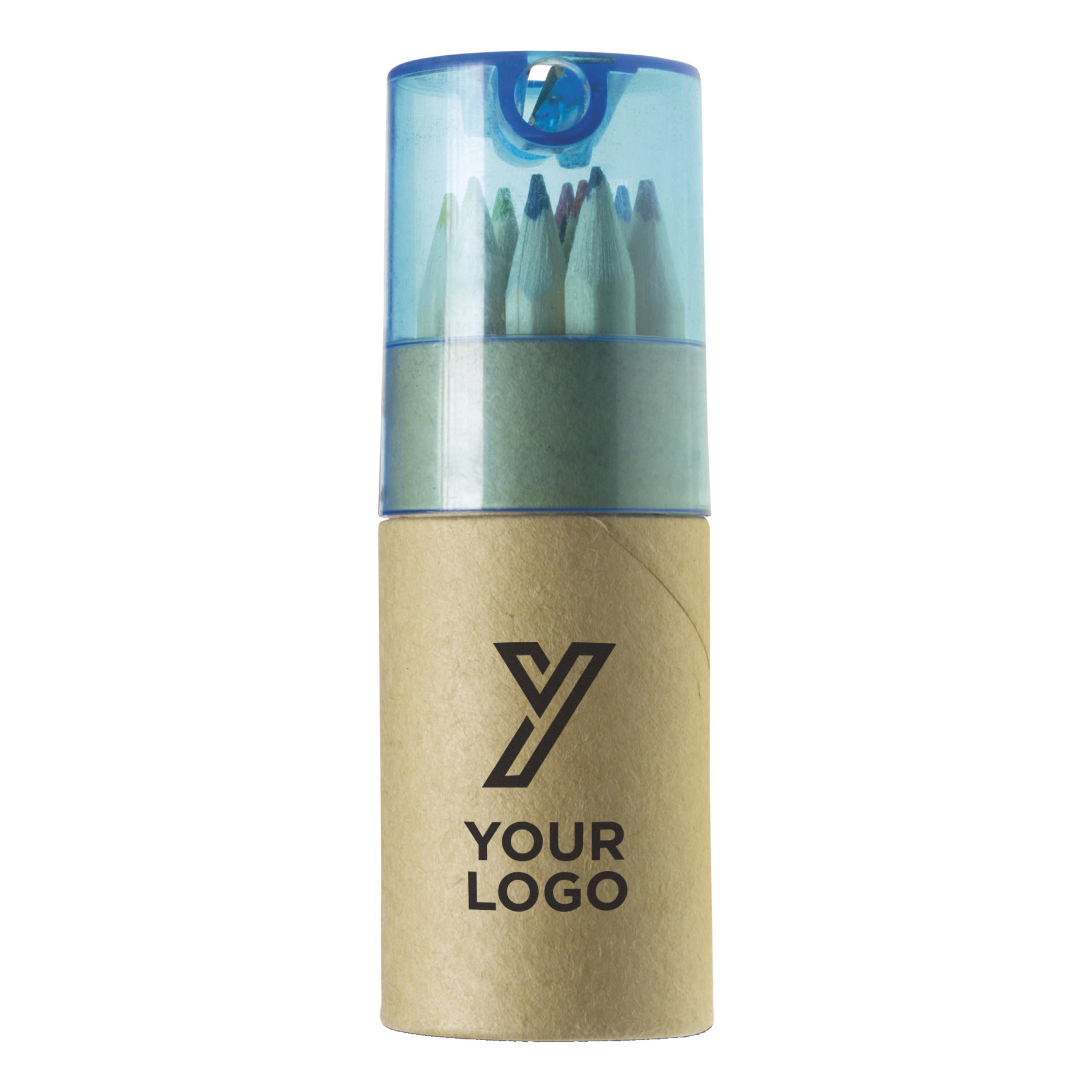 Vue 4 de Set de crayons de couleur Terrence | 12 pcs