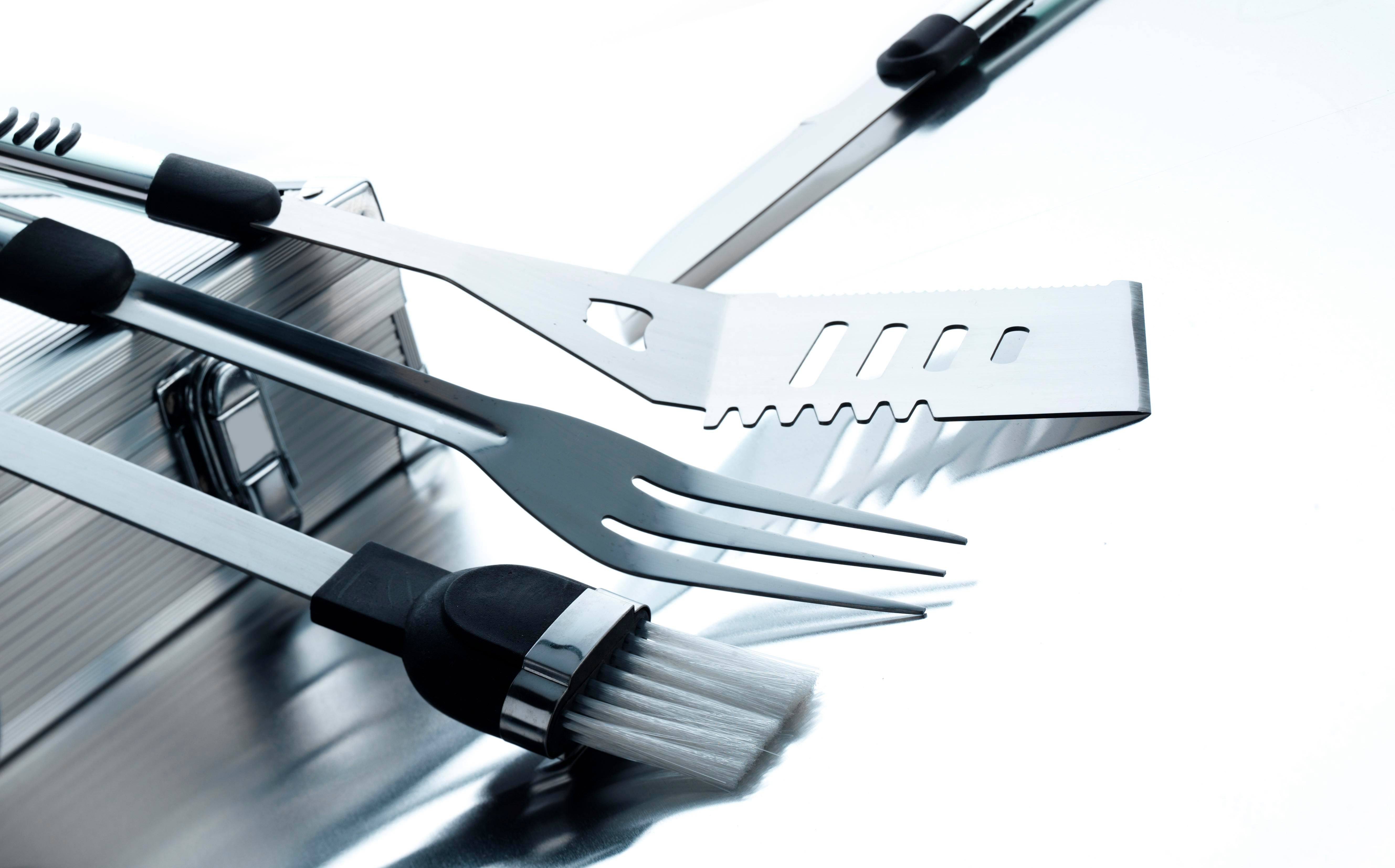 Vue 6 de Set barbecue Dawn | Inox | Valise
