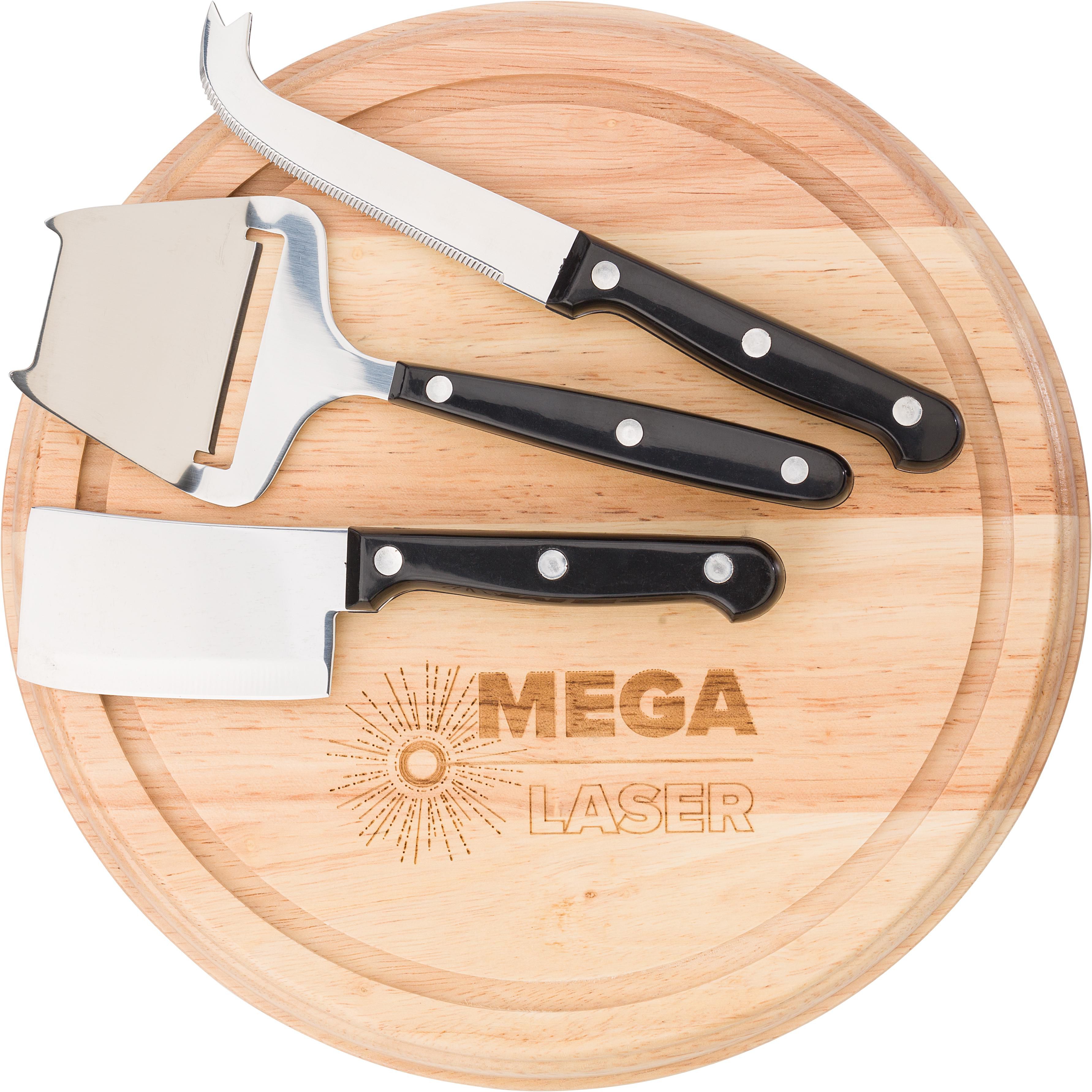 Vue 2 de Planche à fromage Max | Bois | 4 pièces