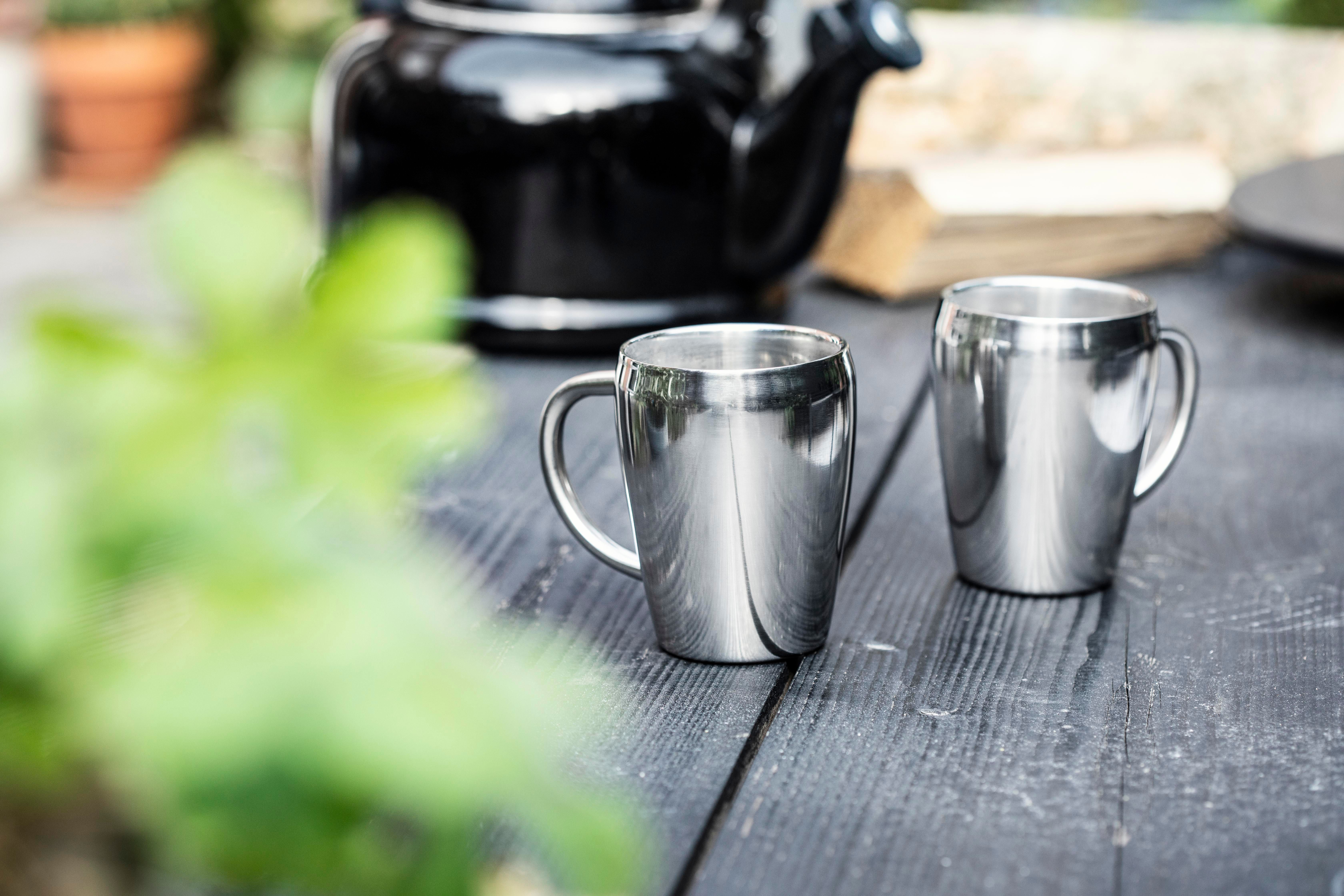 Vue 7 de Mug isotherme Naya | Recyclé | 200 ml | 2 pièces