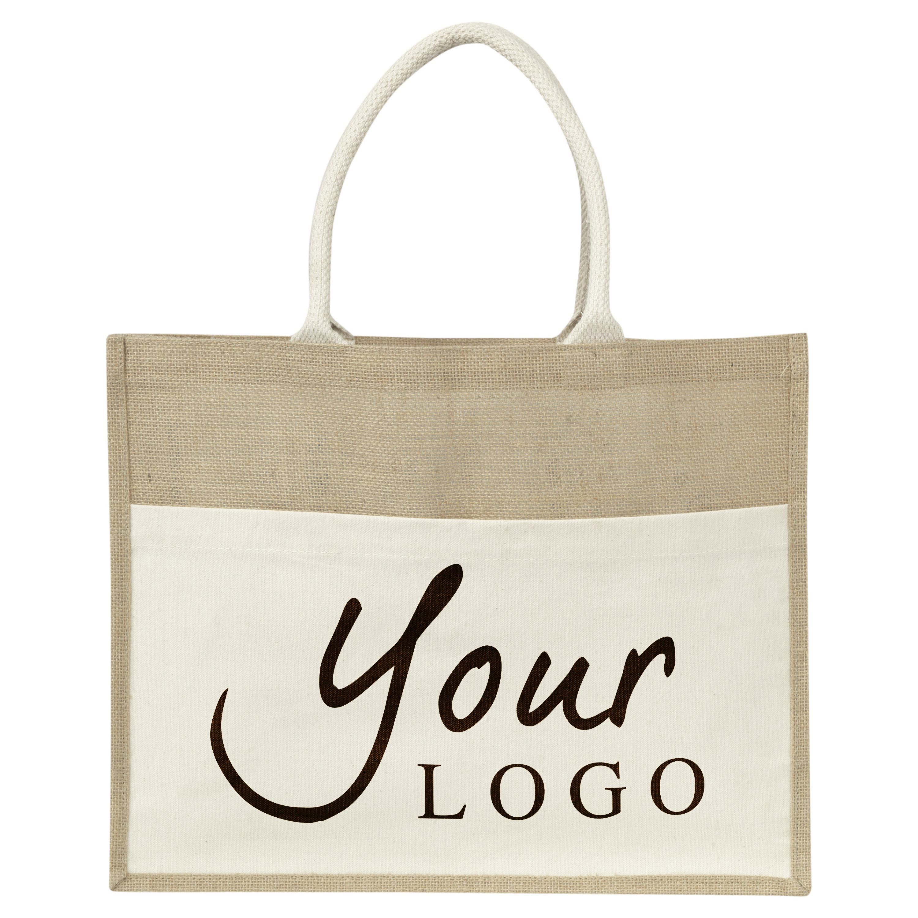 Vue 4 de Sac en jute Livvie | Laminé | 325 g/m²